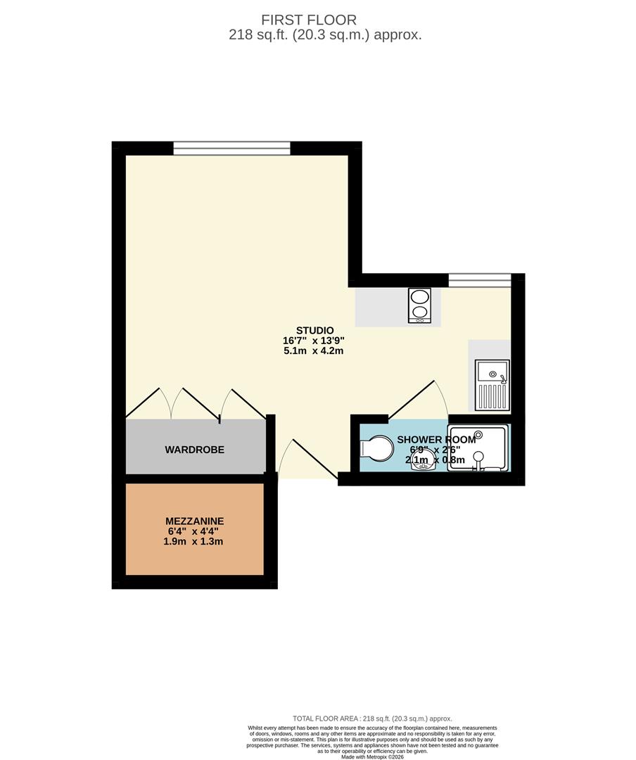 Flat 2, 367, Chingford Road, London floorplan