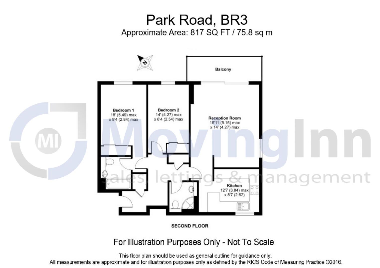 Park Road, Beckenham floorplan