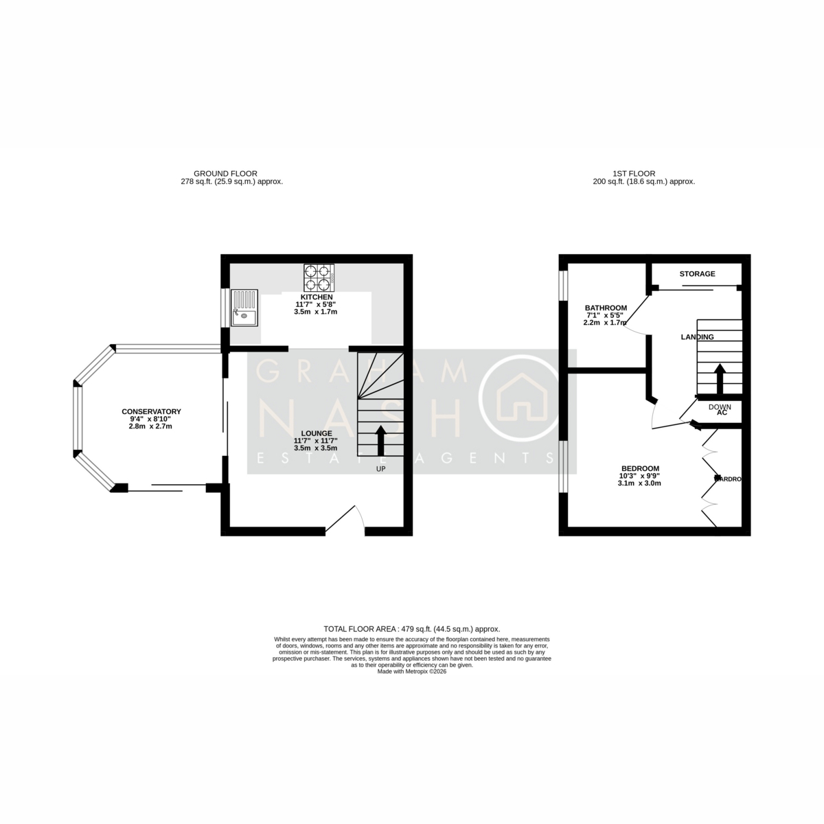 9, Sullivan Crescent, Milton Keynes floorplan