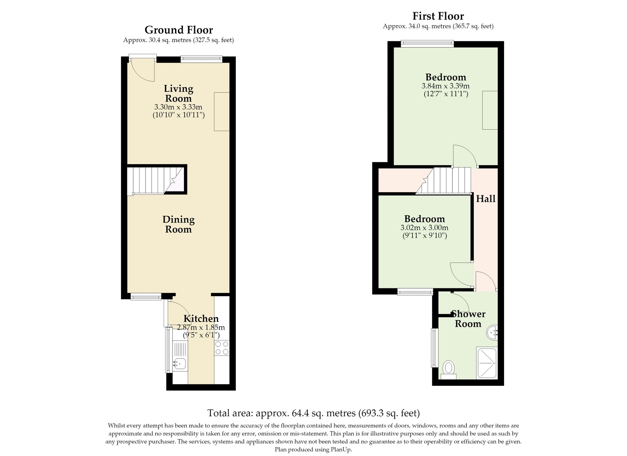 32 Clifton Road, Lowestoft floorplan