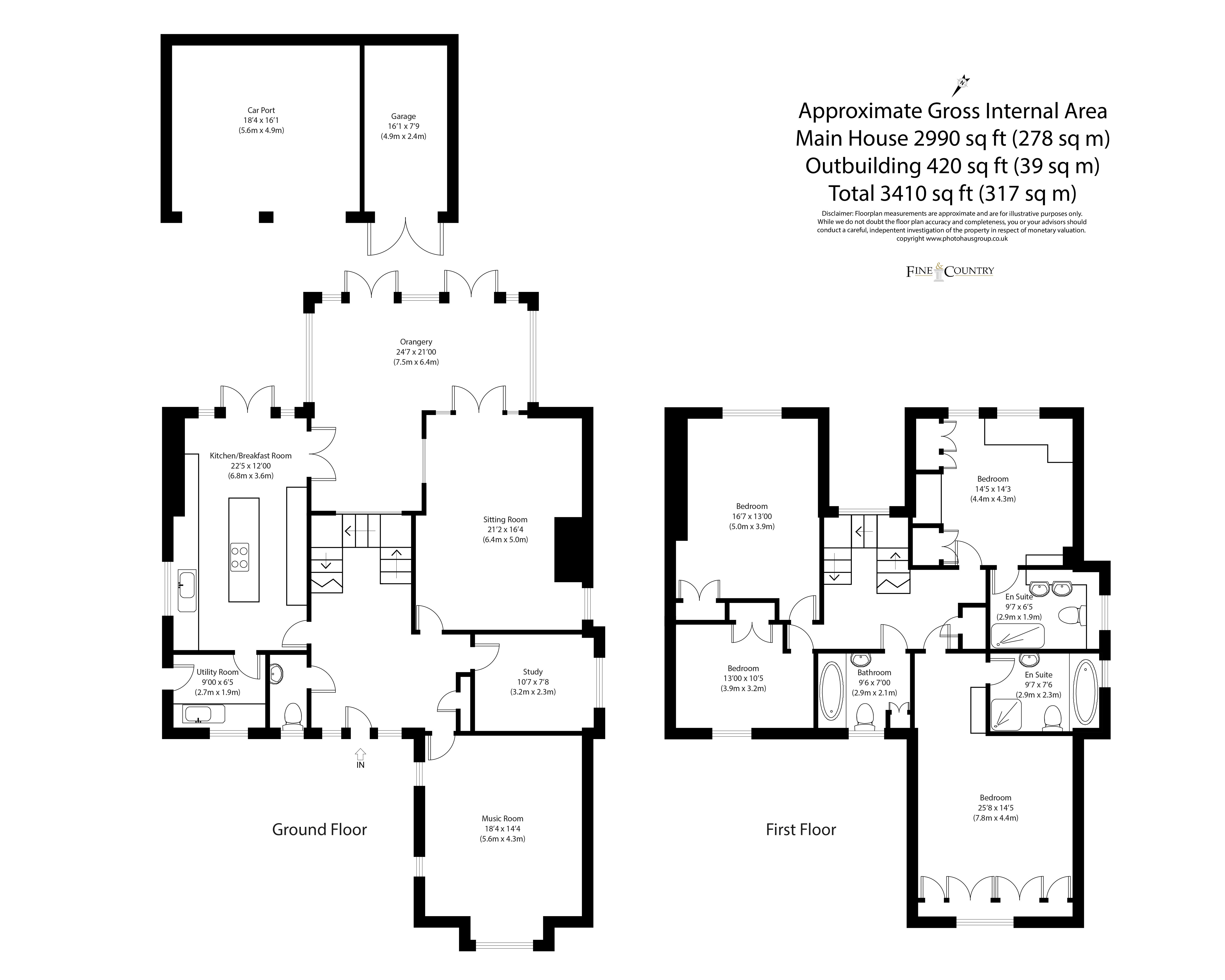 Thorpe Lodge, Thorpe Lane, Felixstowe floorplan