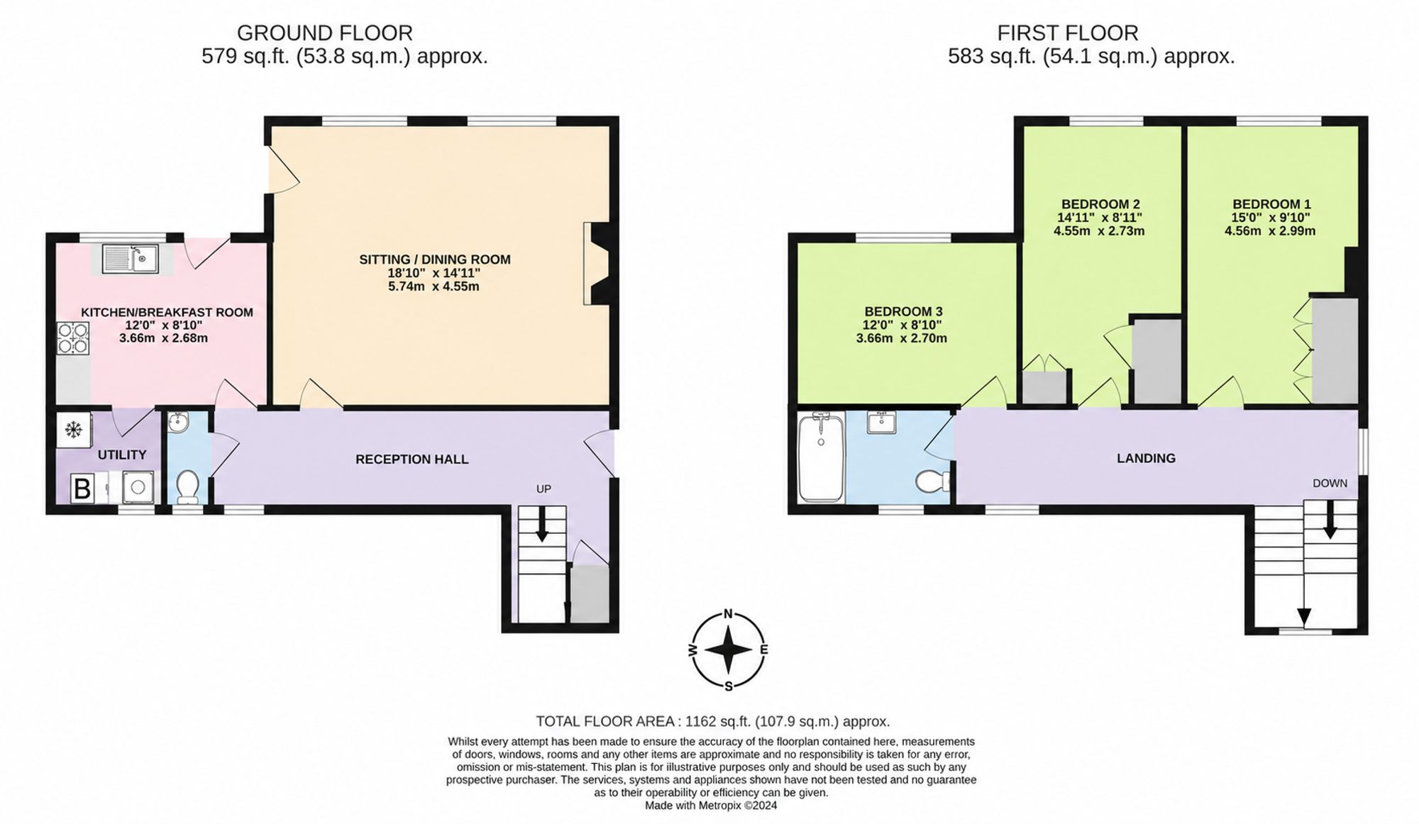 Flat 2, Hughenden Manor Woodend Road, Torquay floorplan