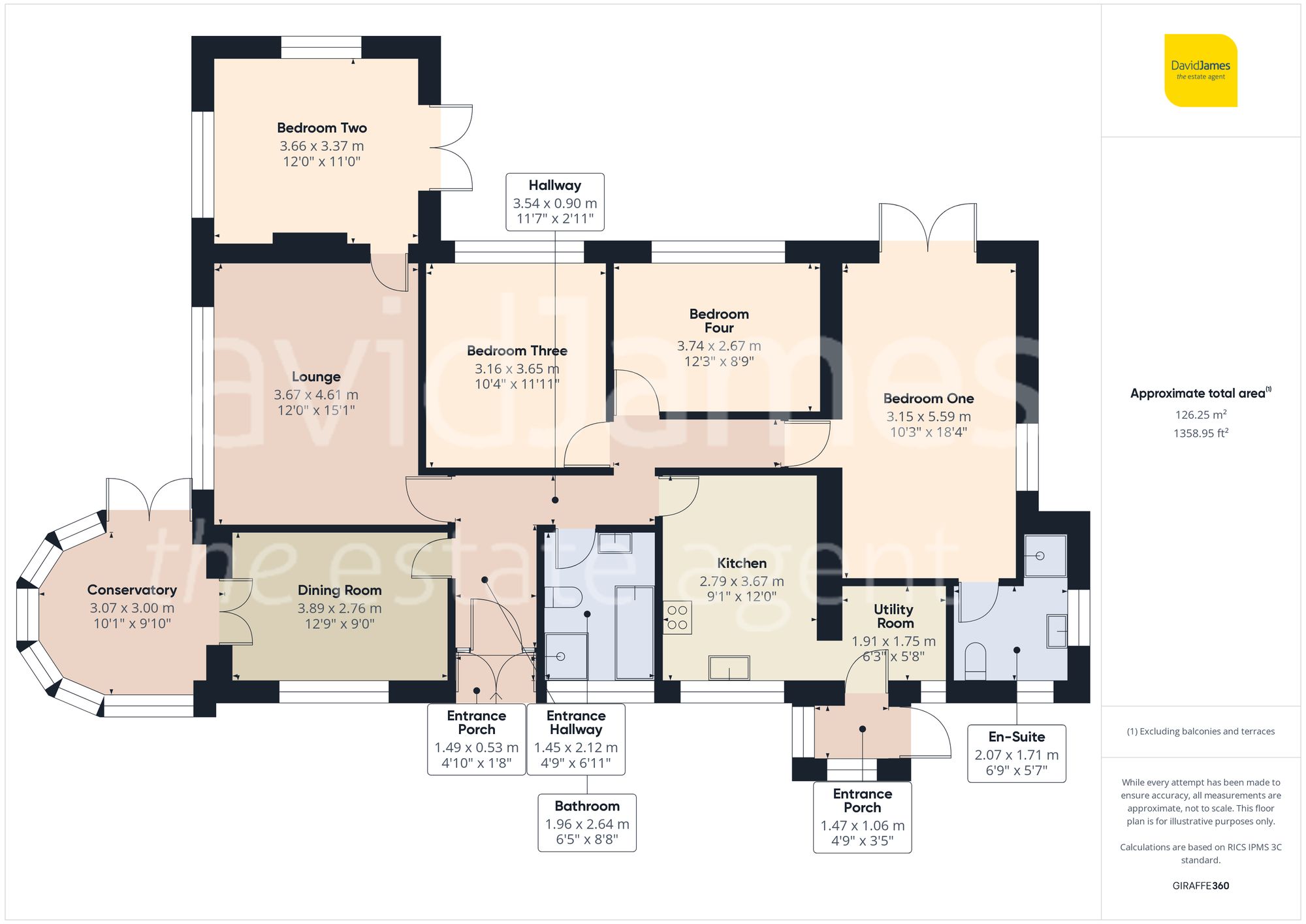 22 Ploughman Avenue, Nottingham floorplan