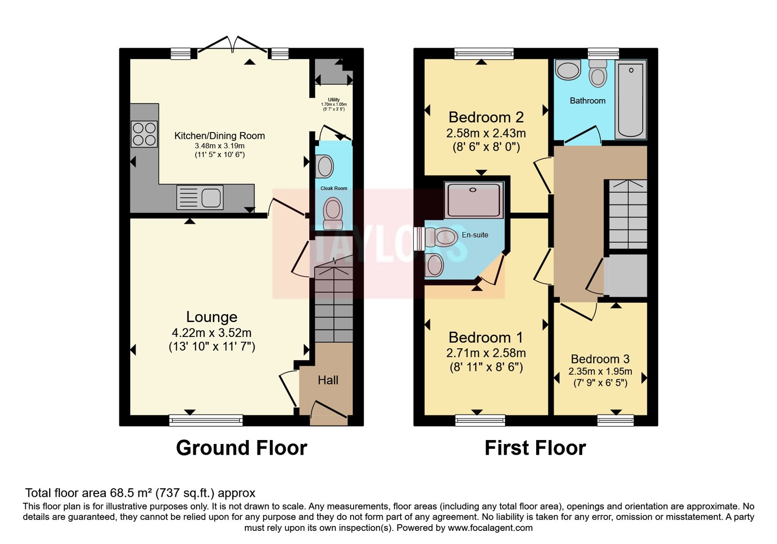 18, Farrington Way, Milton Keynes floorplan