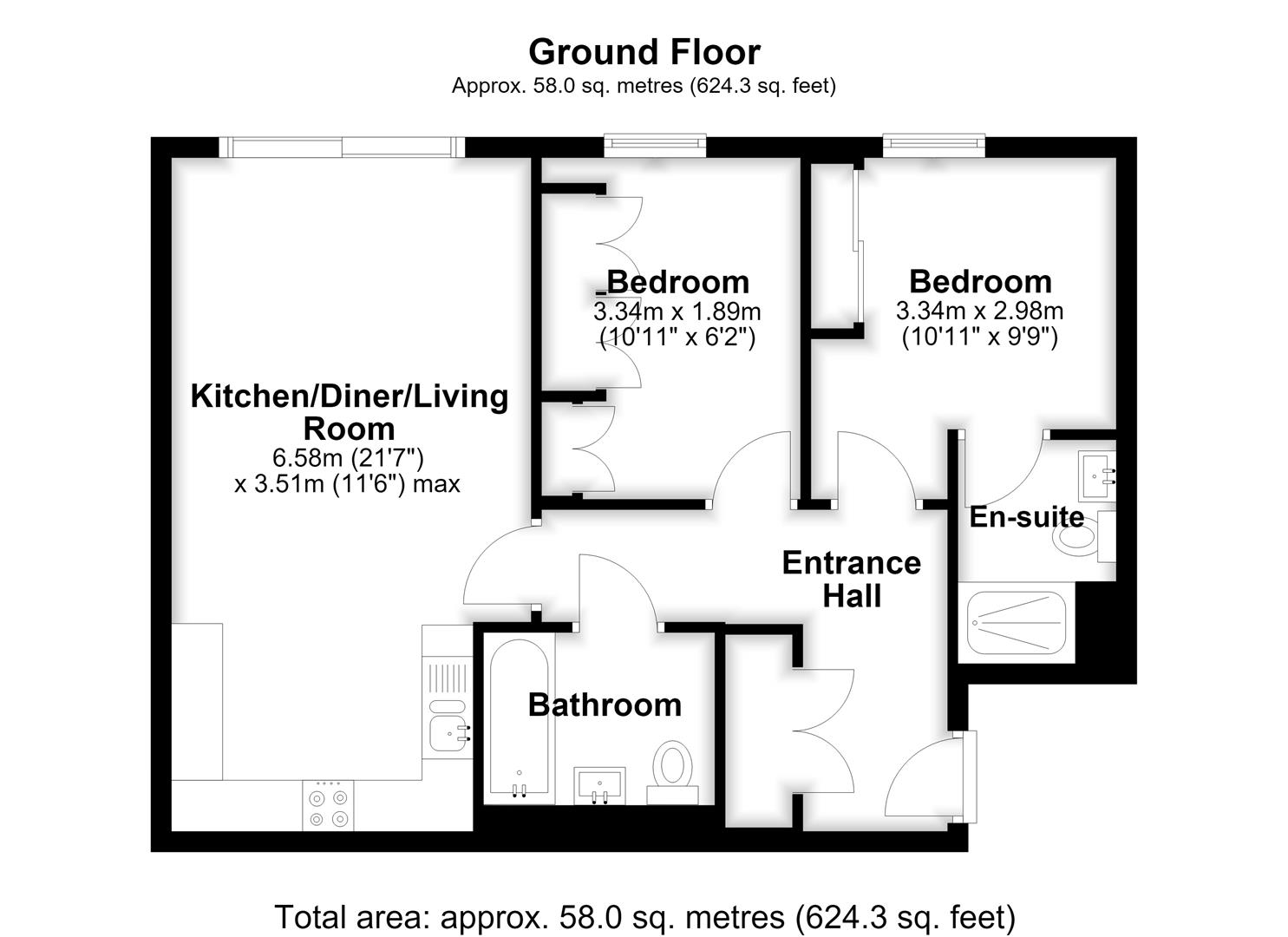 657, Newfoundland Way, Portishead floorplan