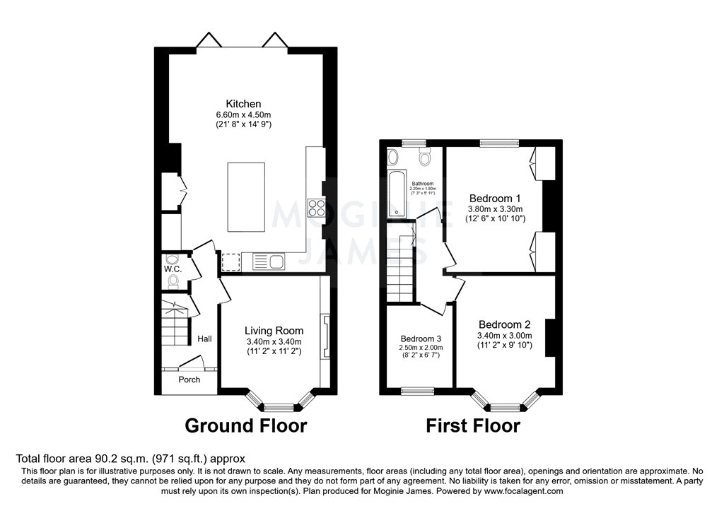 Downton Rise, Rumney, Cardiff CF3, 3 bedroom terraced house for sale