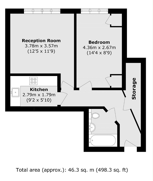 Folgate Street, London floorplan