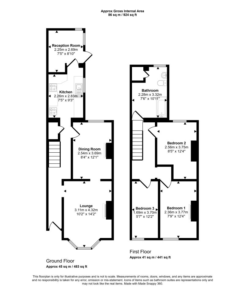 Troughton Road, London floorplan