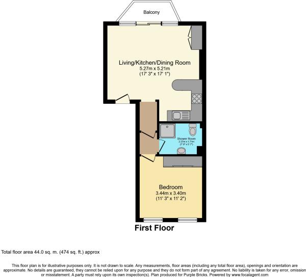 1 Bedrooms Flat to rent in Hanley Road, London N4