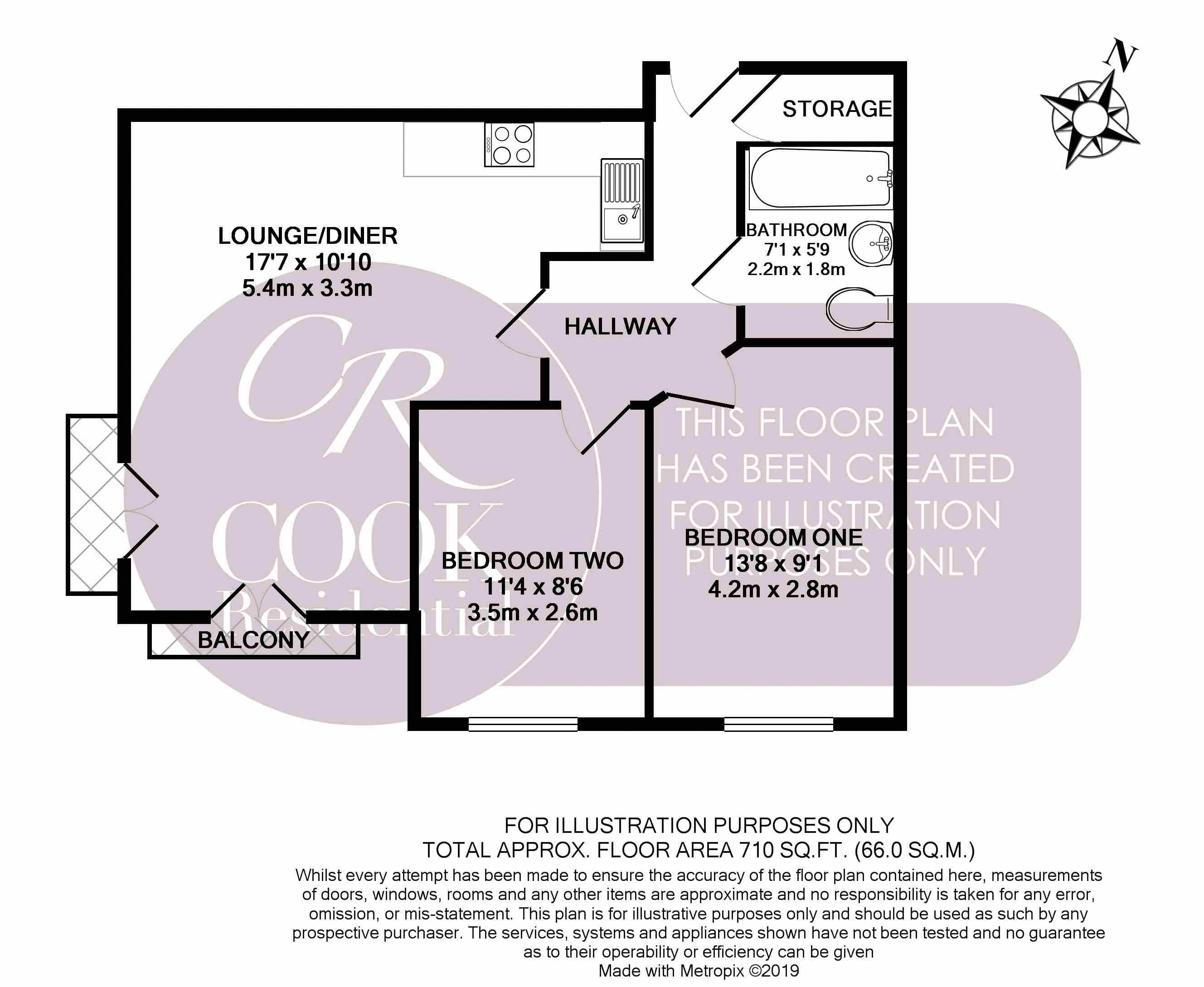 2 Bedrooms Flat for sale in Providence Park, Princess Elizabeth Way, Cheltenham GL51