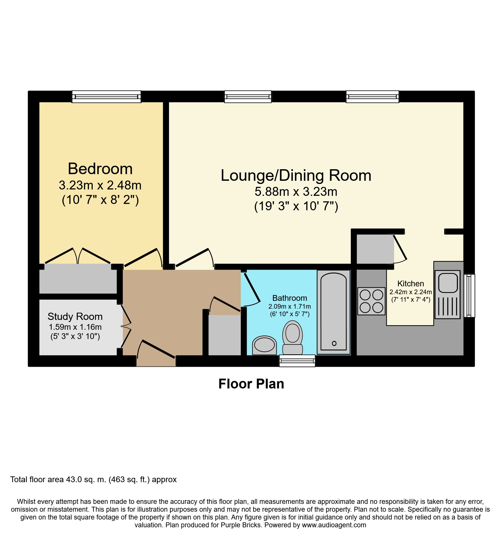 1 Bedrooms Flat for sale in Columbus Square, Erith DA8