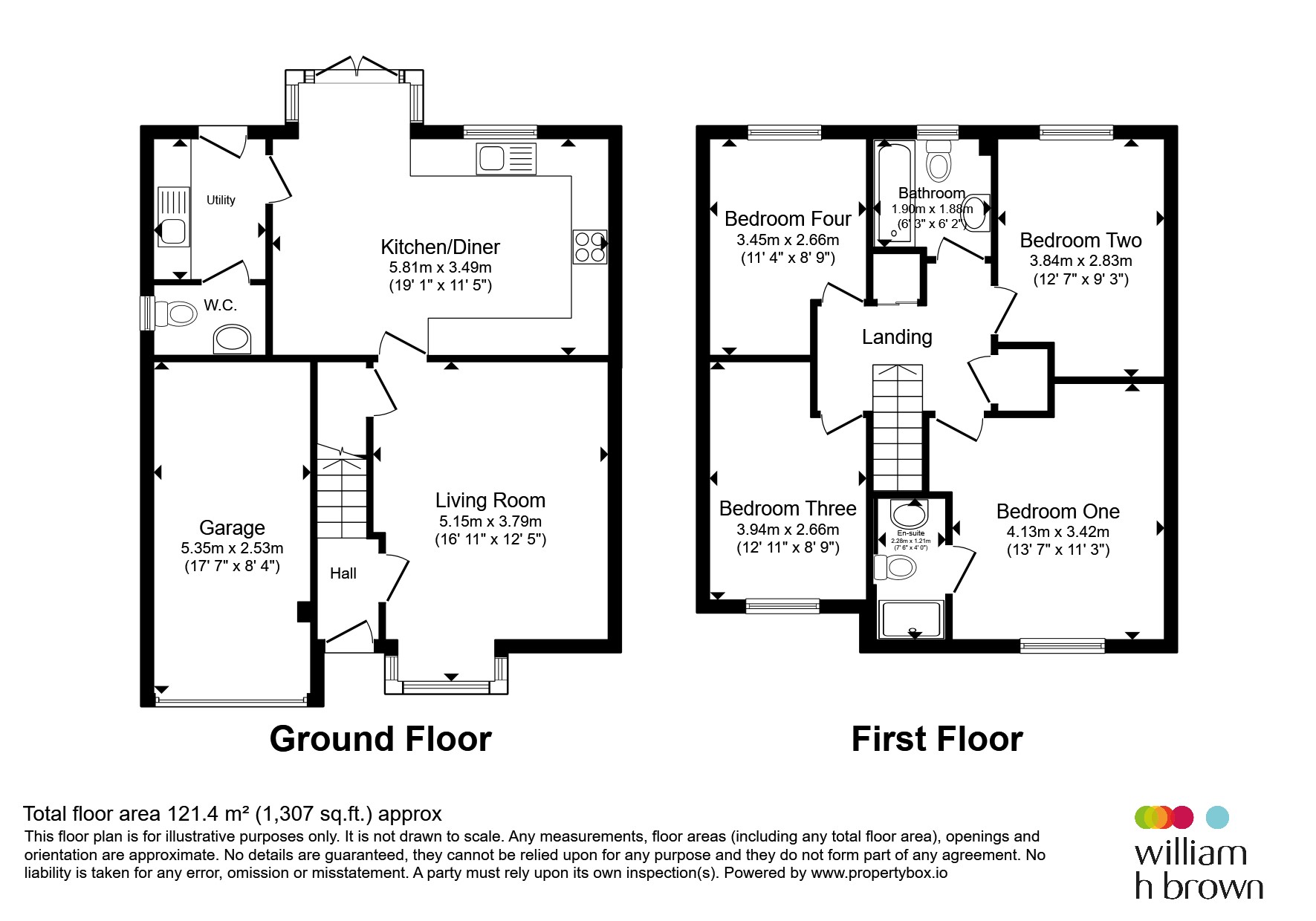 3, Lords Court, Retford floorplan