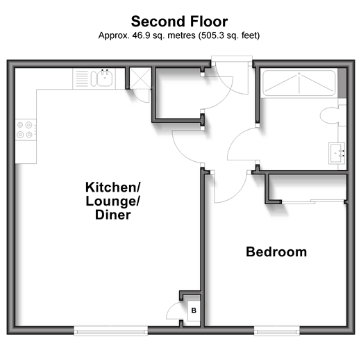 Olympia Way, Whitstable floorplan