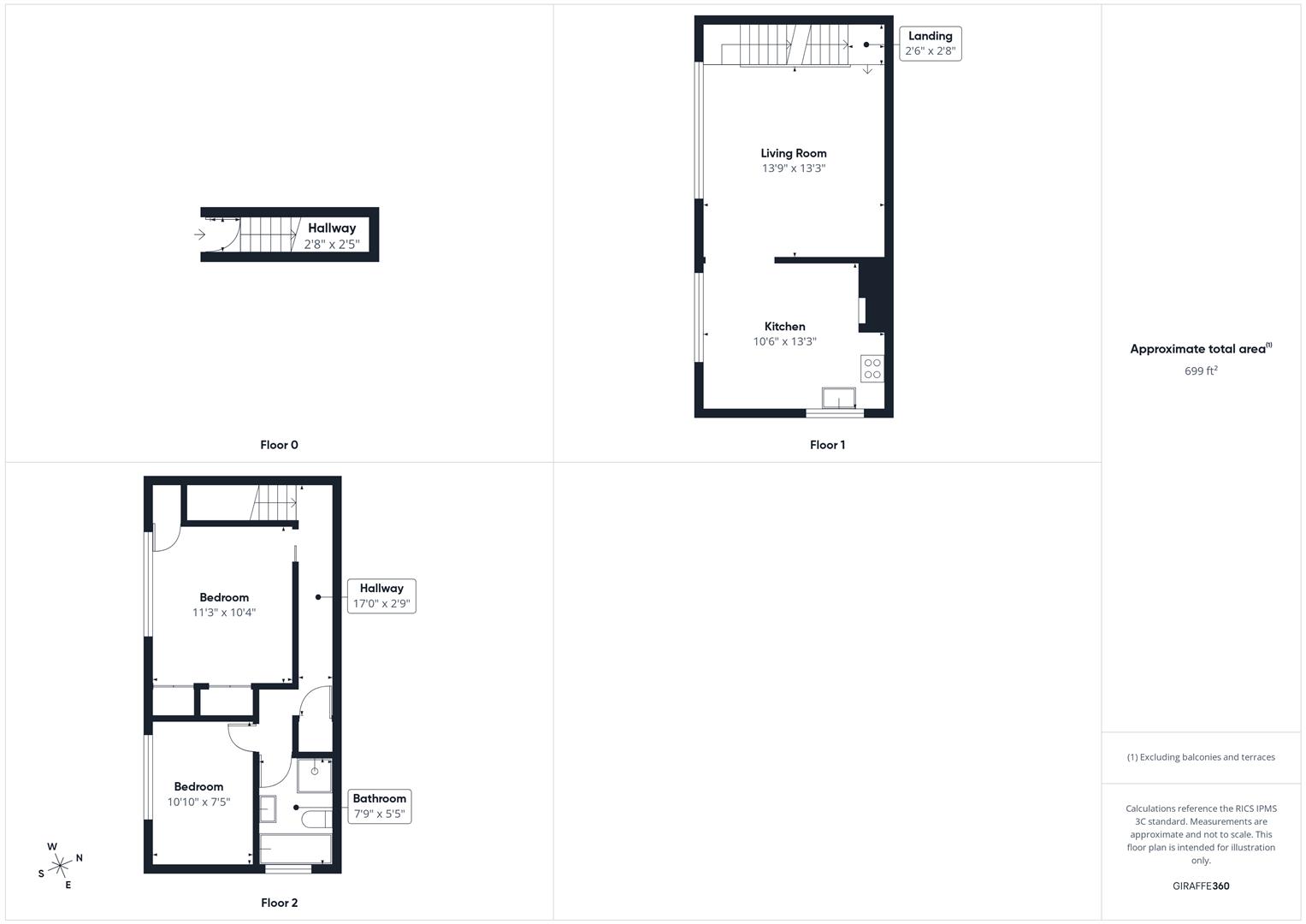 539, Victoria Road, Ruislip floorplan