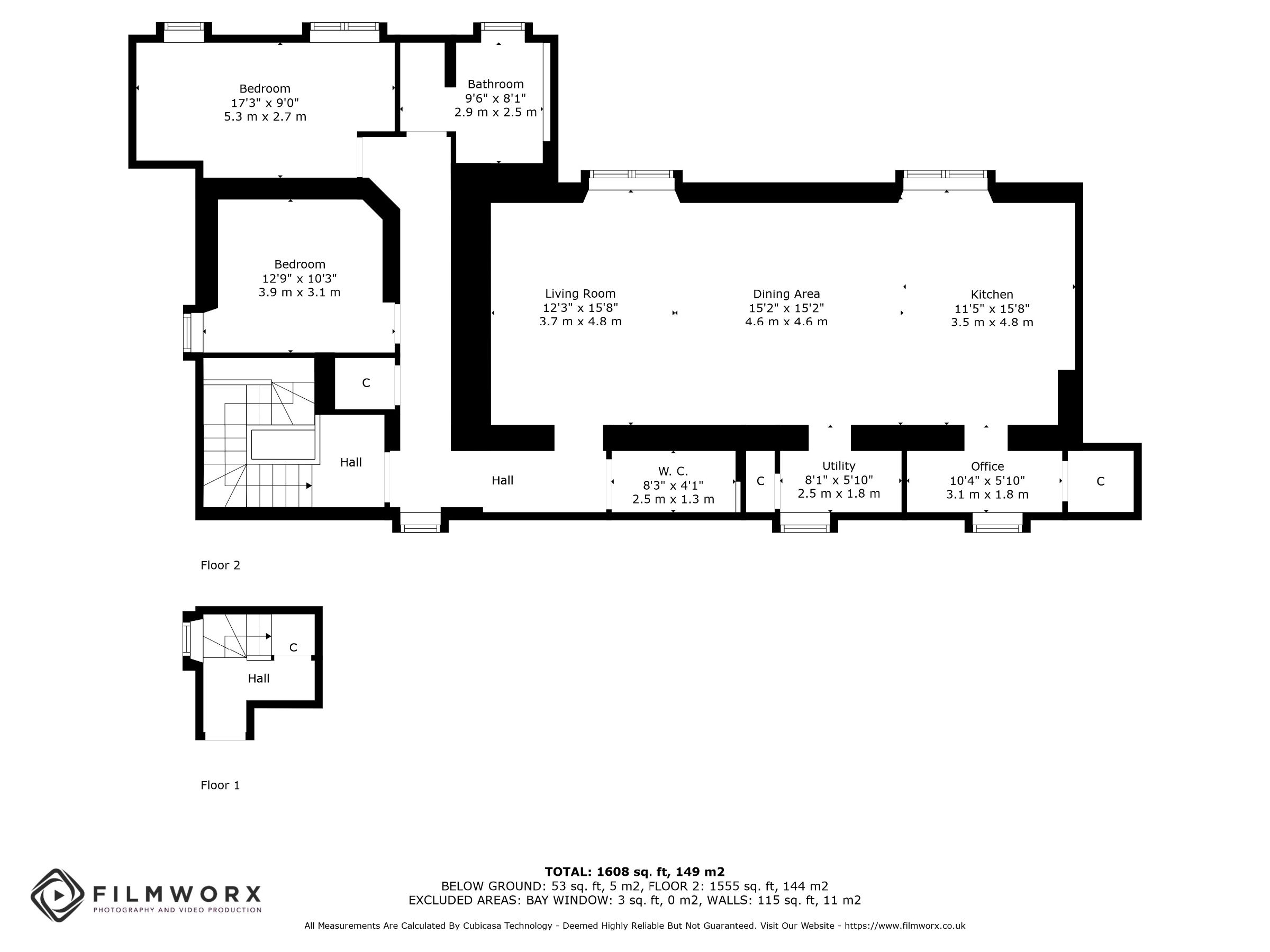 Apartment 5 Dalnair Castle, Glasgow floorplan