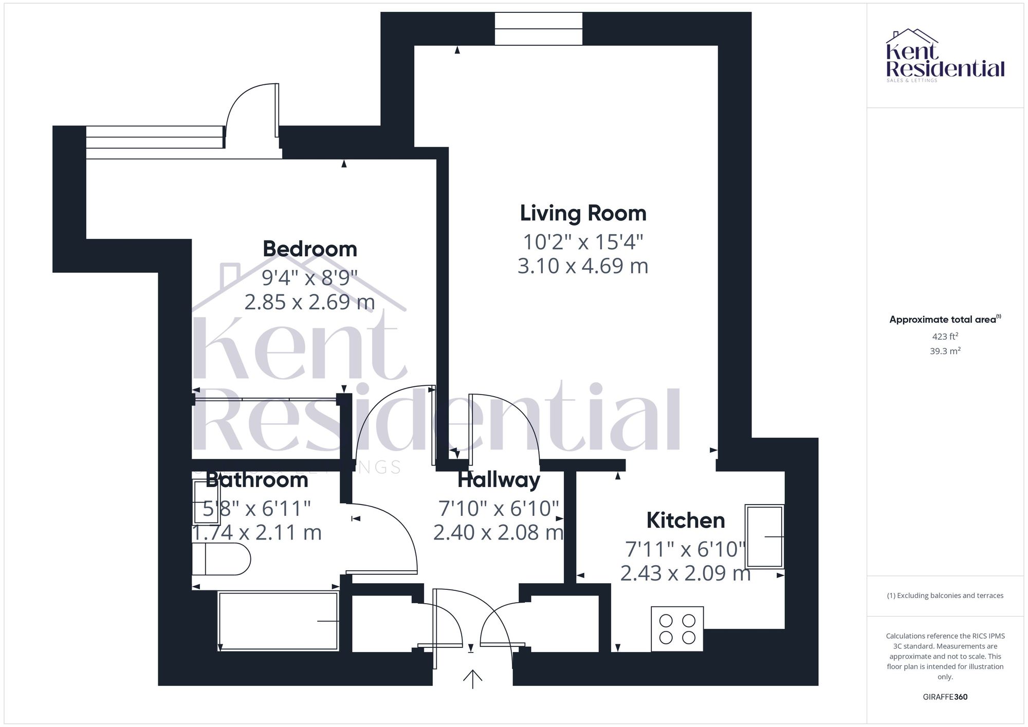 70 Kingfisher Meadow, Maidstone floorplan