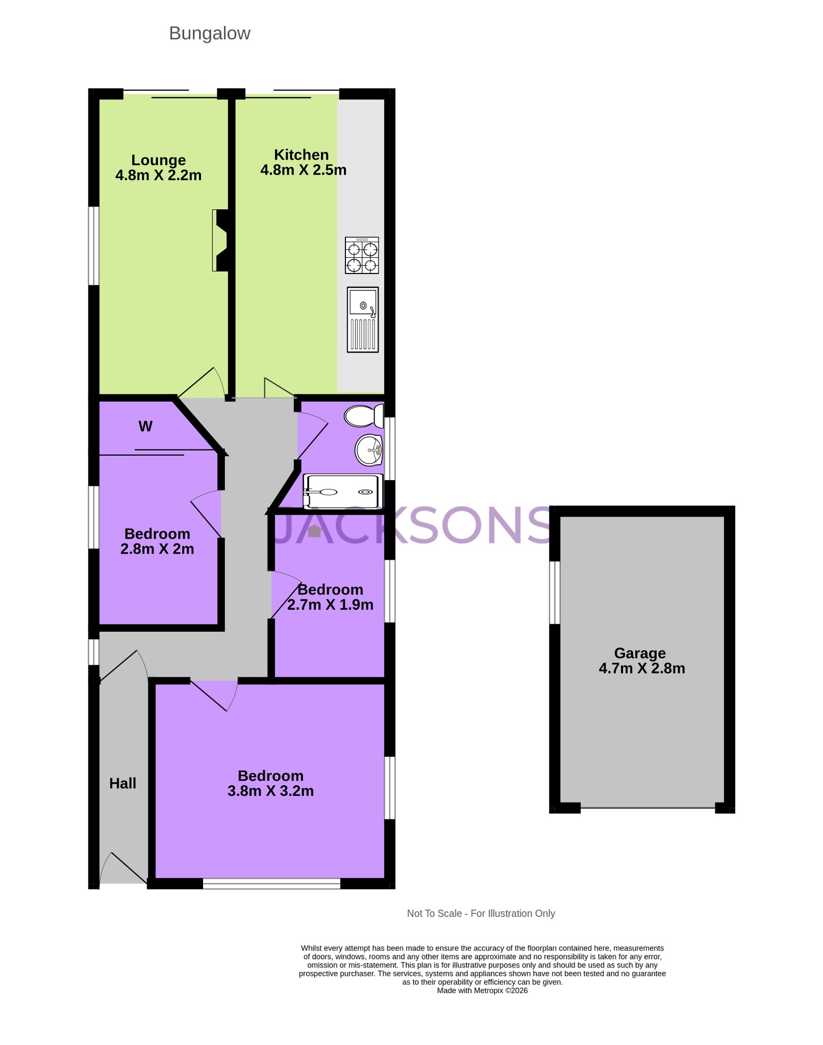 53 Woodlands Road, Gillingham, Kent floorplan