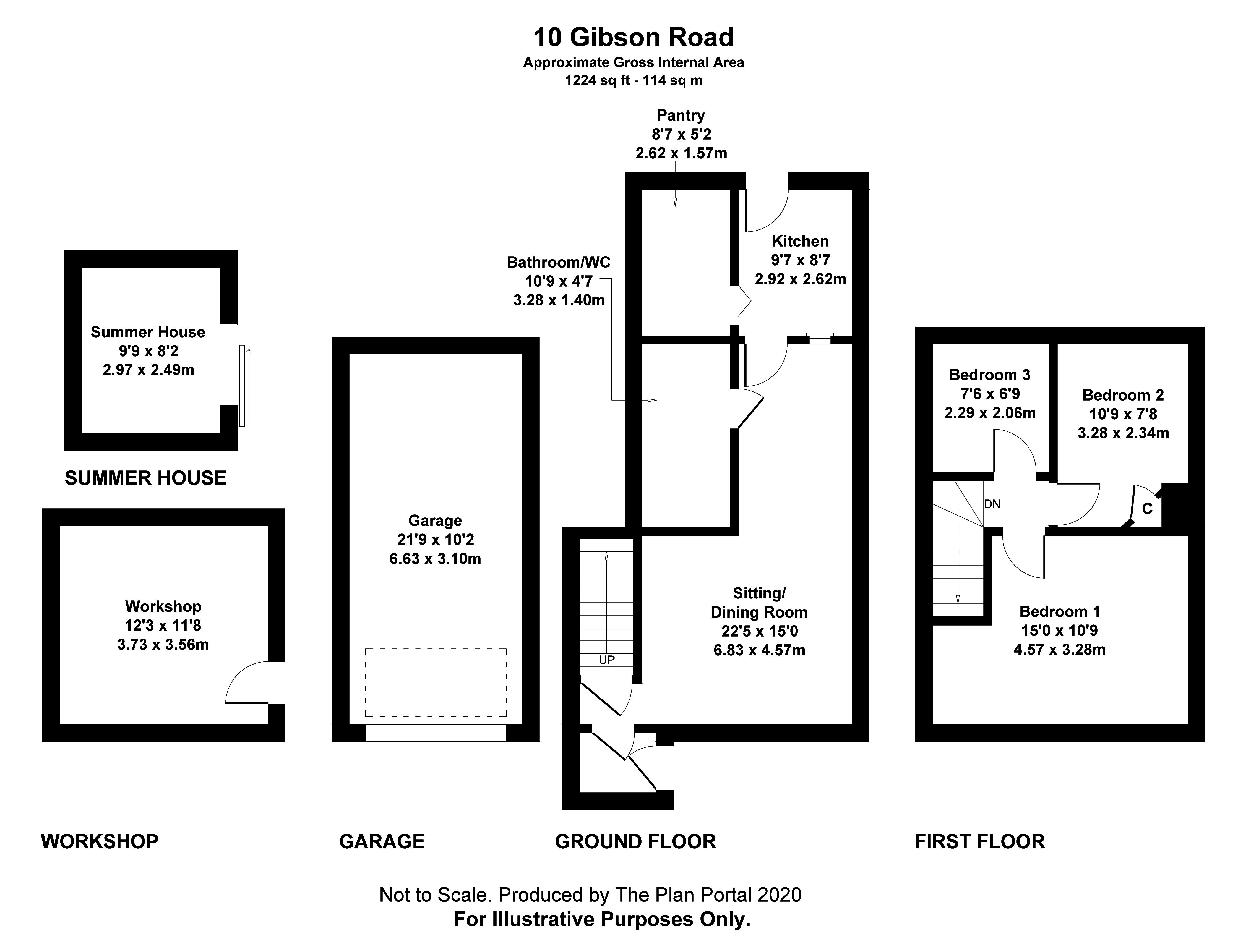 Gibson Road, High HP12, 3 bedroom end terrace house for sale