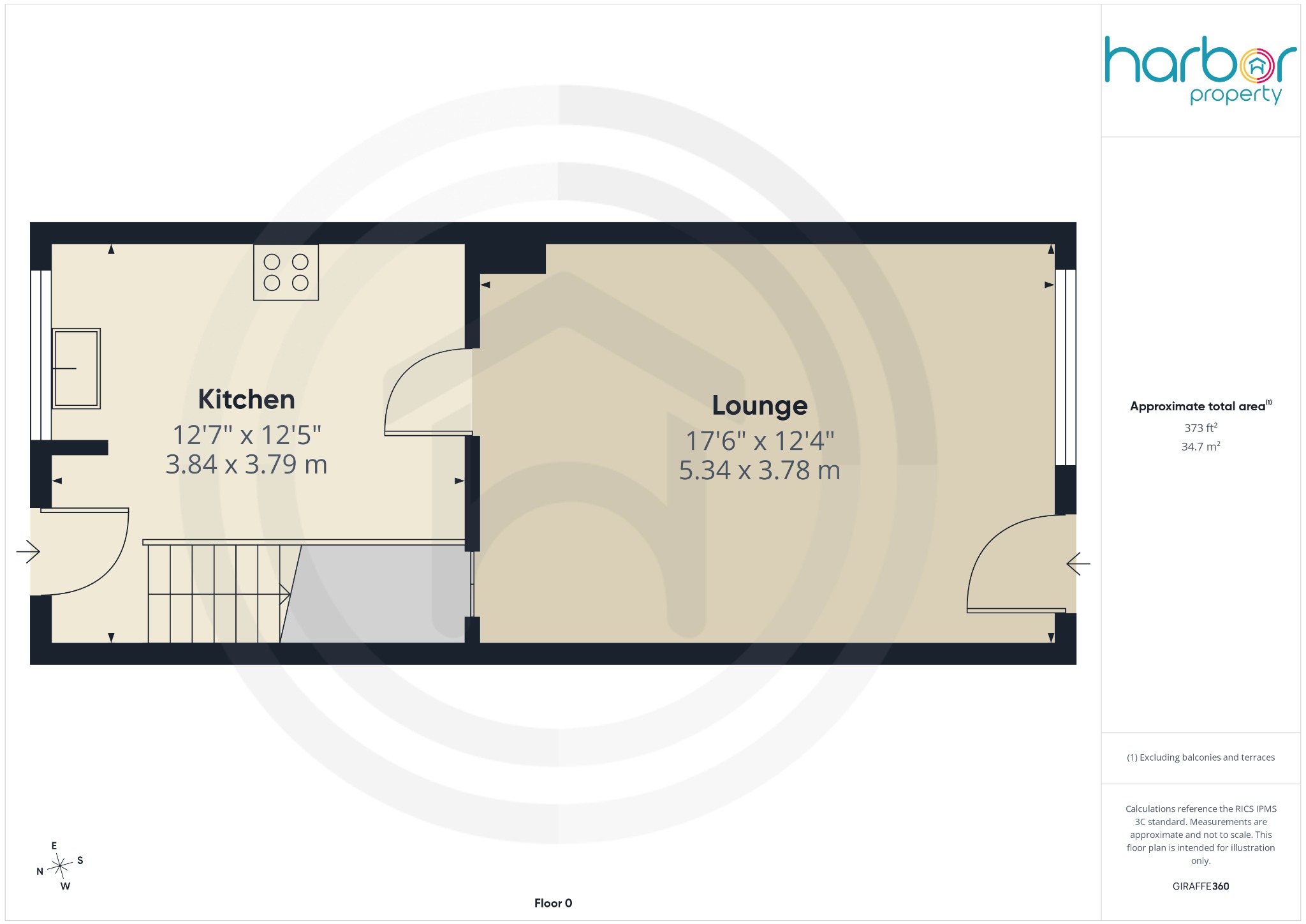 74 Netherhouse Place, Easterhouse, City of Glasgow floorplan