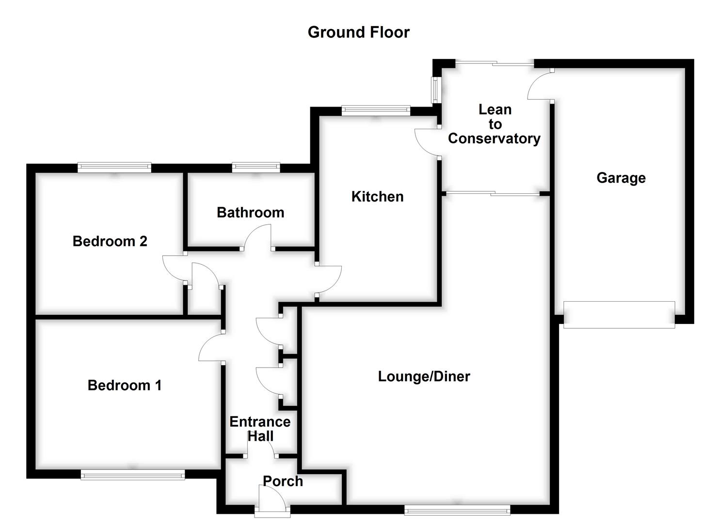 Trent Avenue, Altofts, Normanton WF6, 2 bedroom detached bungalow for