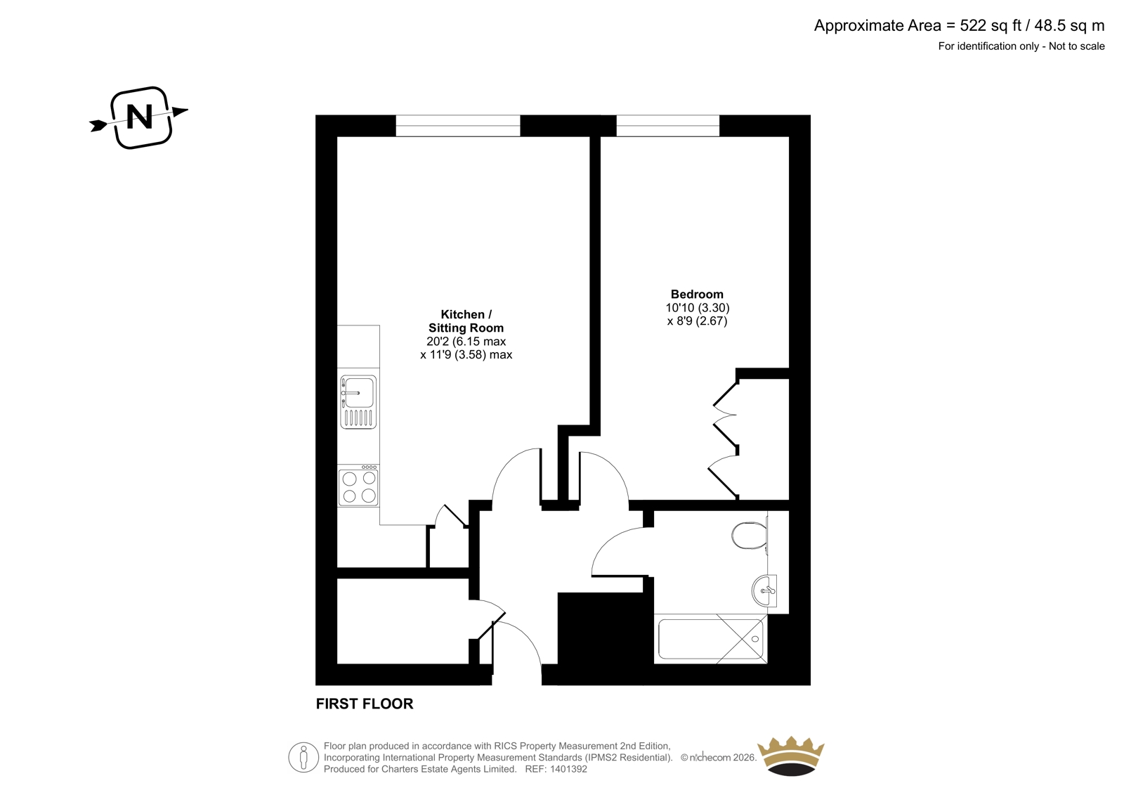 12 Lancelot House,, Fellowes Rise, Hampshire floorplan