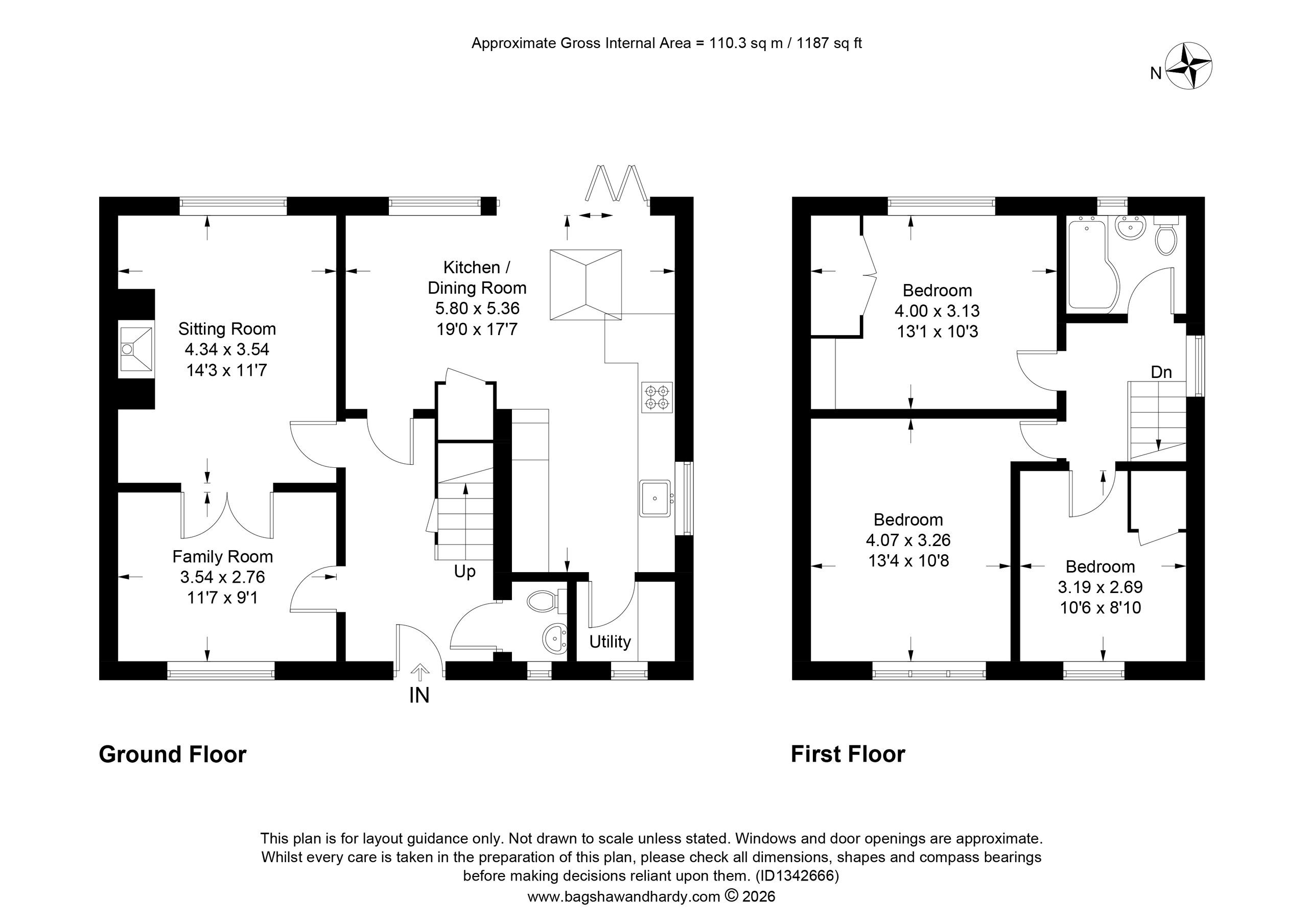 10 Northdown Road, Sevenoaks floorplan