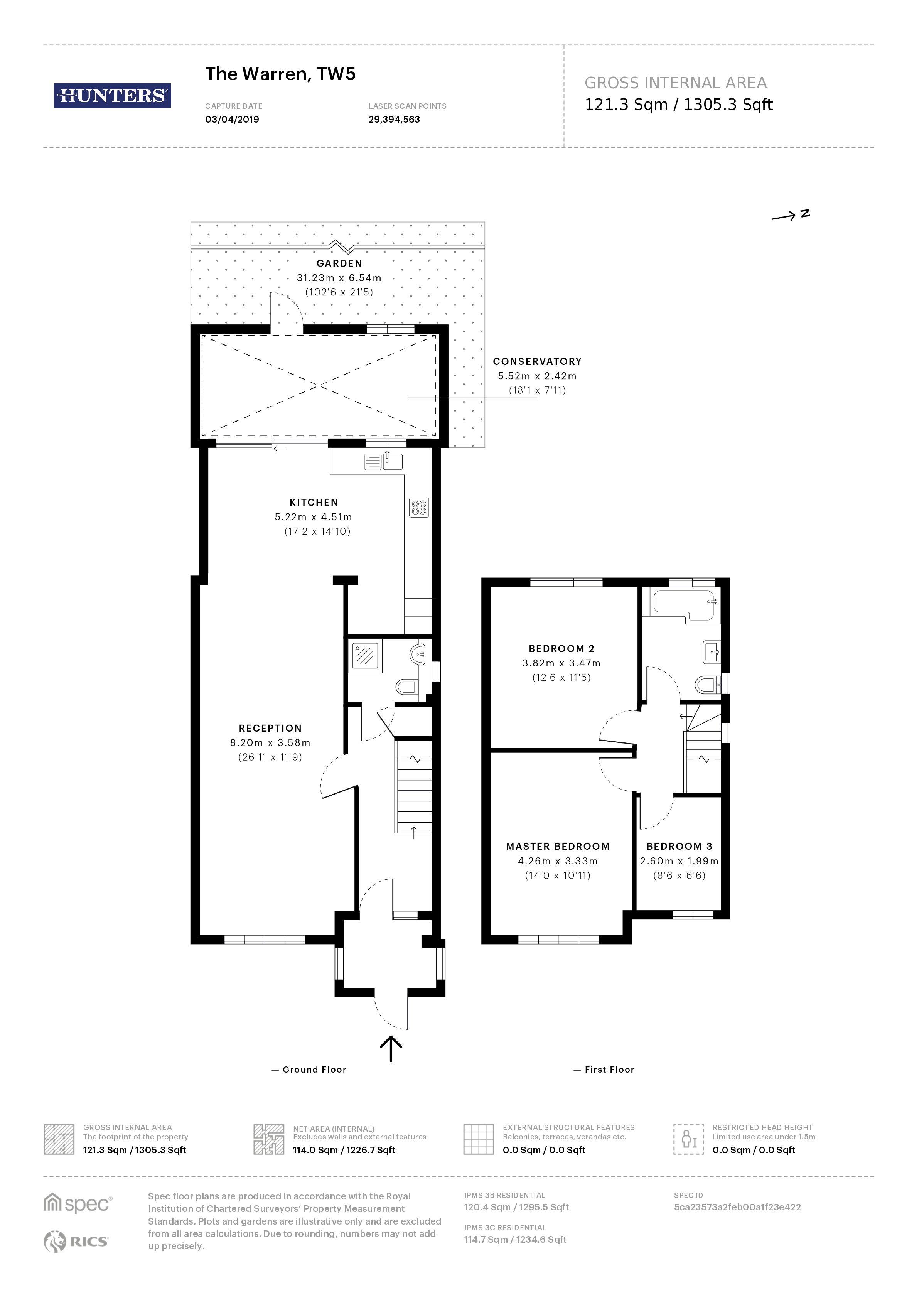 3 Bedrooms Semi-detached house for sale in The Warren, Heston TW5