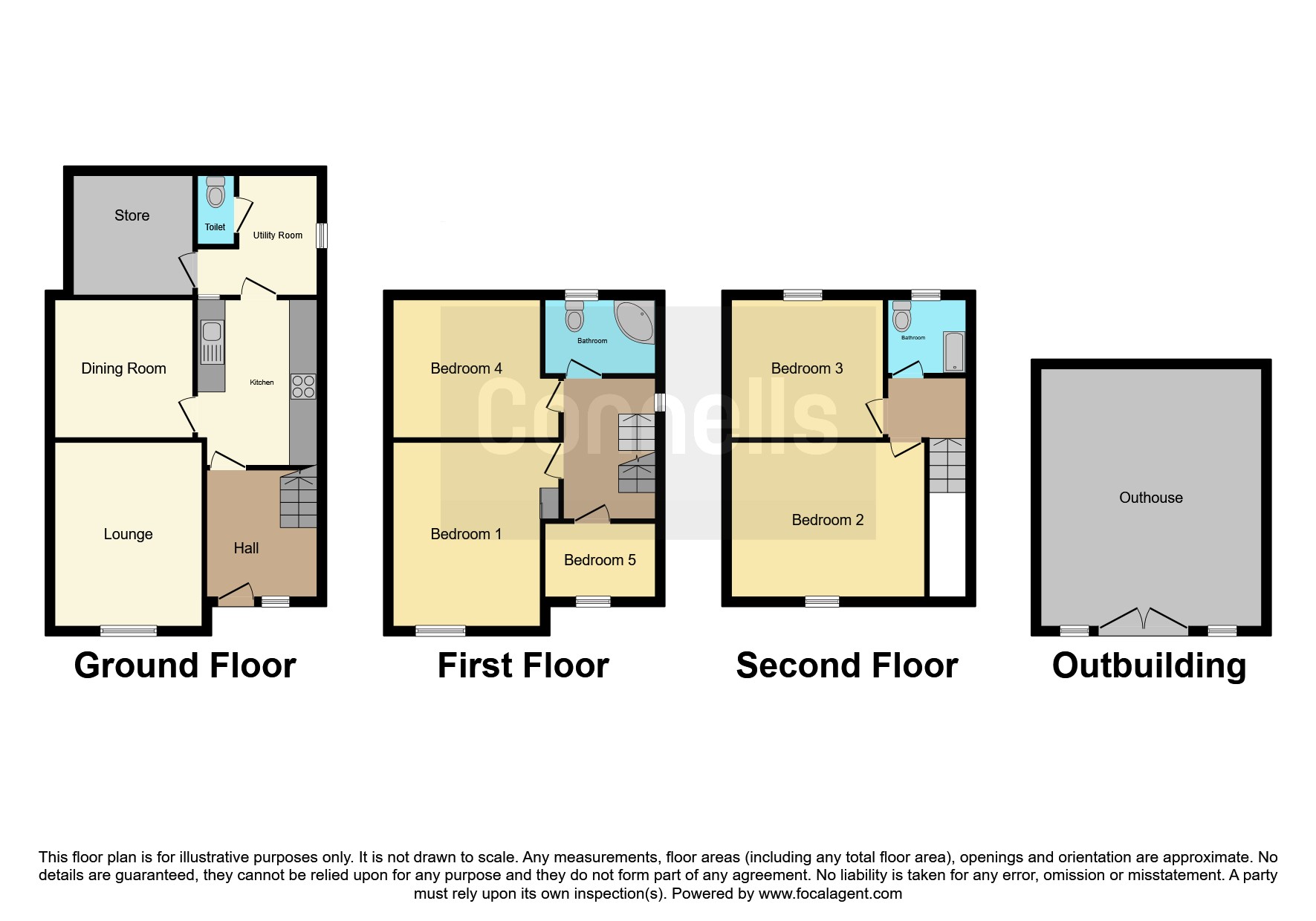 96, Grampian Way, Luton floorplan