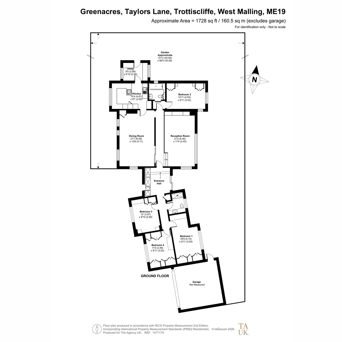 Greenacres, Taylors Lane, West Malling floorplan