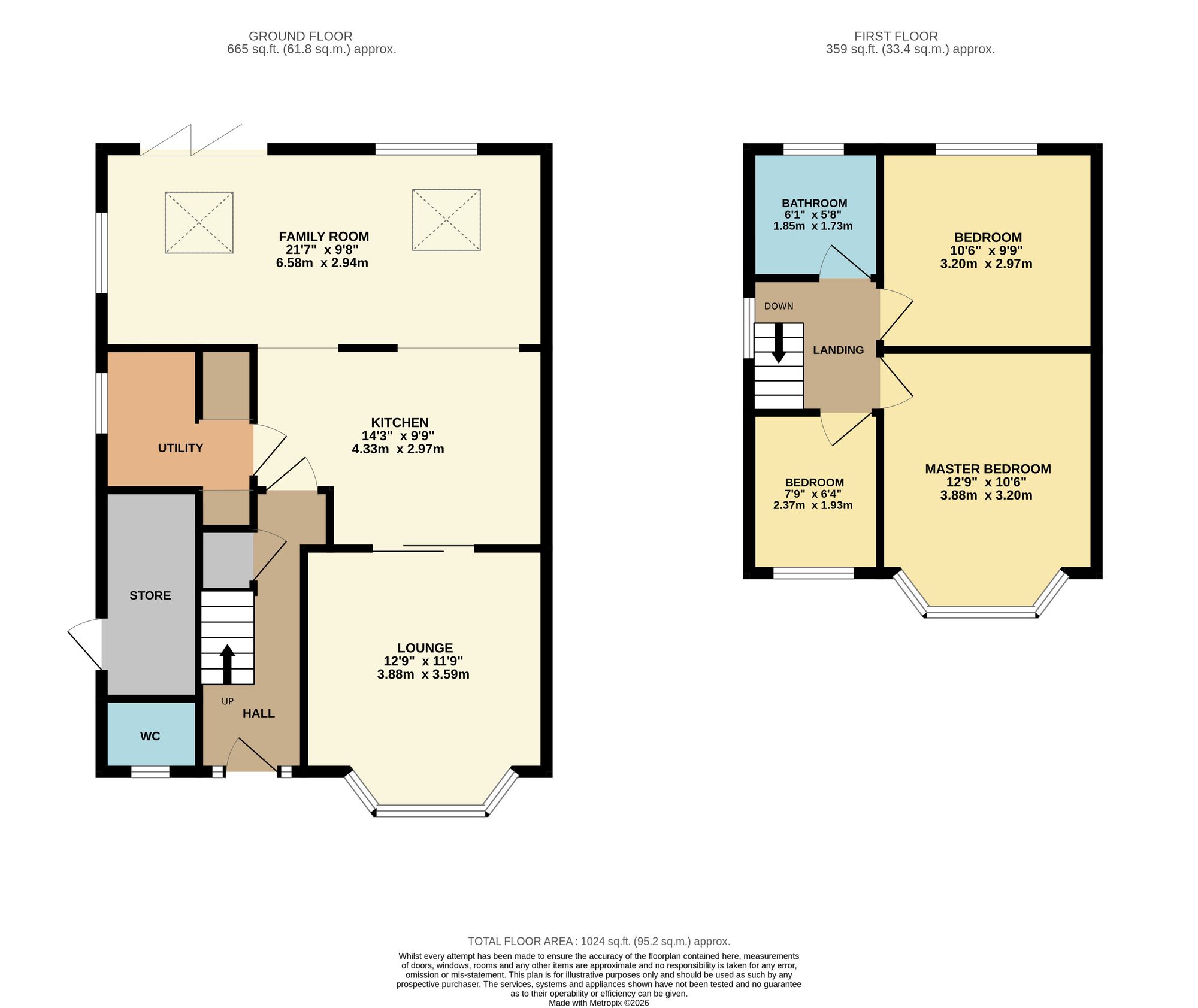 23 Brougham Street, Manchester floorplan