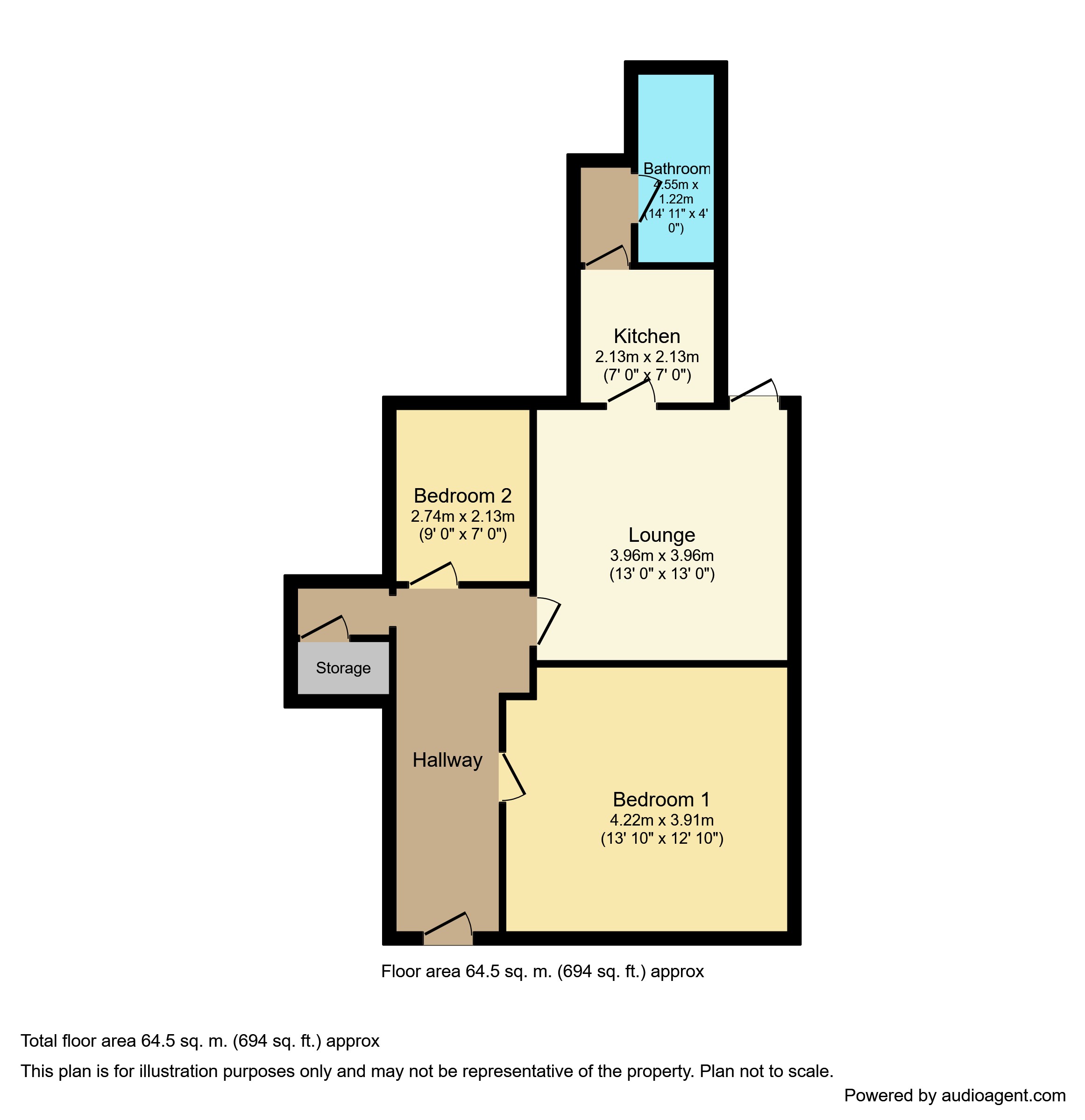 79, Wansbeck Road, Jarrow floorplan