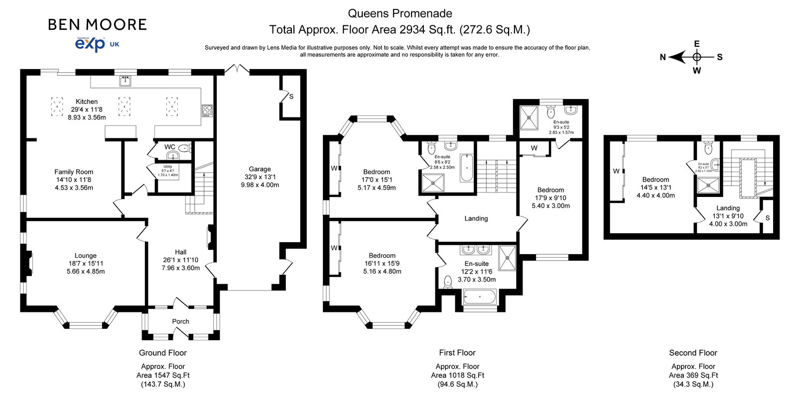 290, Queens Promenade, Blackpool floorplan