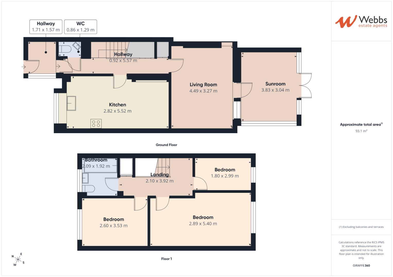 8, Brookhill Way, Willenhall floorplan