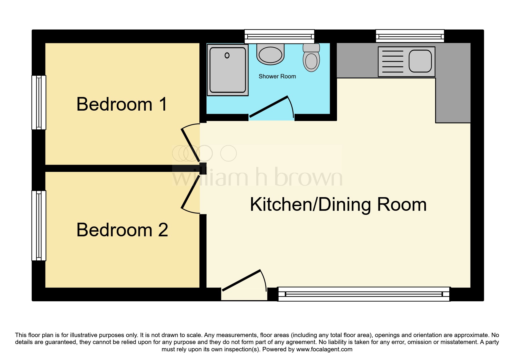 4, Kings Chalet Park, Overstrand Road, Cromer floorplan