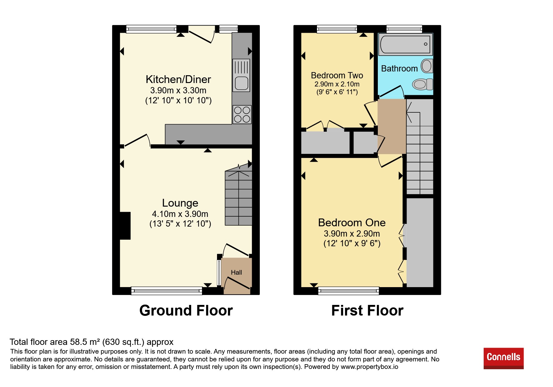 23, Turnstone Gardens, Southampton floorplan
