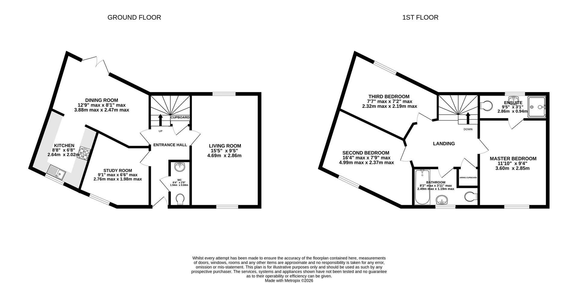 8, Hawthorn Close, Gloucester floorplan