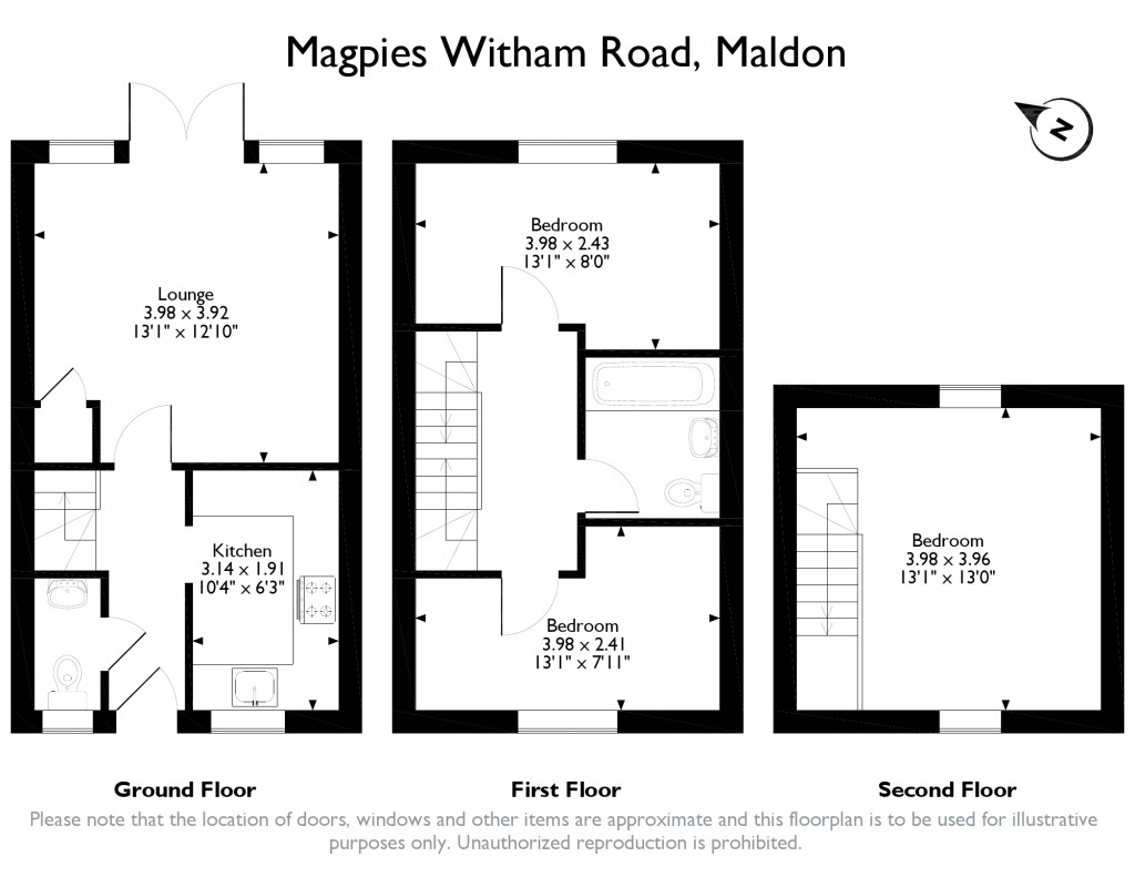 3 Bedrooms Terraced house for sale in Witham Road, Tolleshunt Major, Maldon CM9