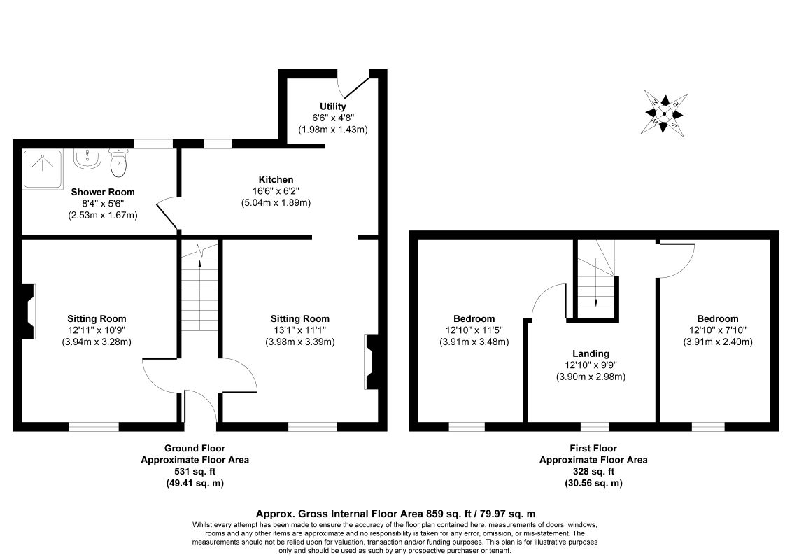 Penybont, Llanfyrnach floorplan