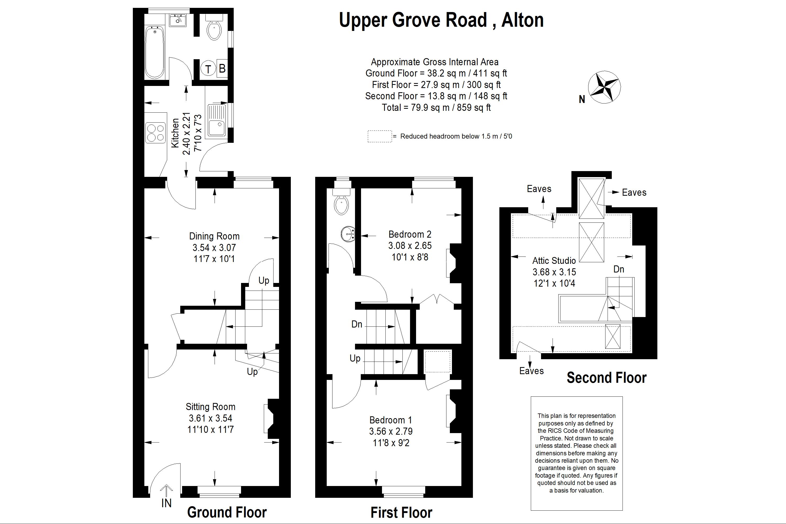2 Bedrooms Cottage for sale in Upper Grove Road, Alton, Hampshire GU34