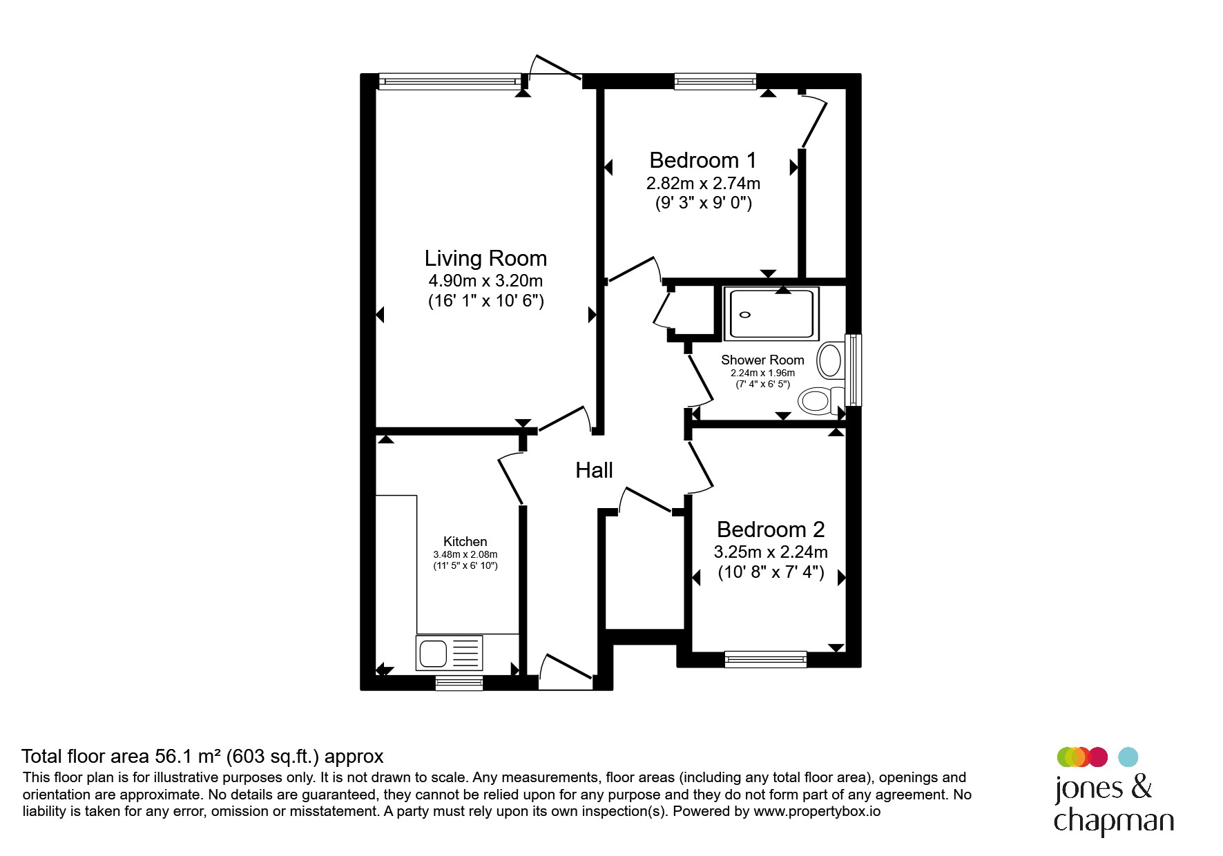 Flat 13, Millcroft Park, 322, Frankby Road, Wirral floorplan