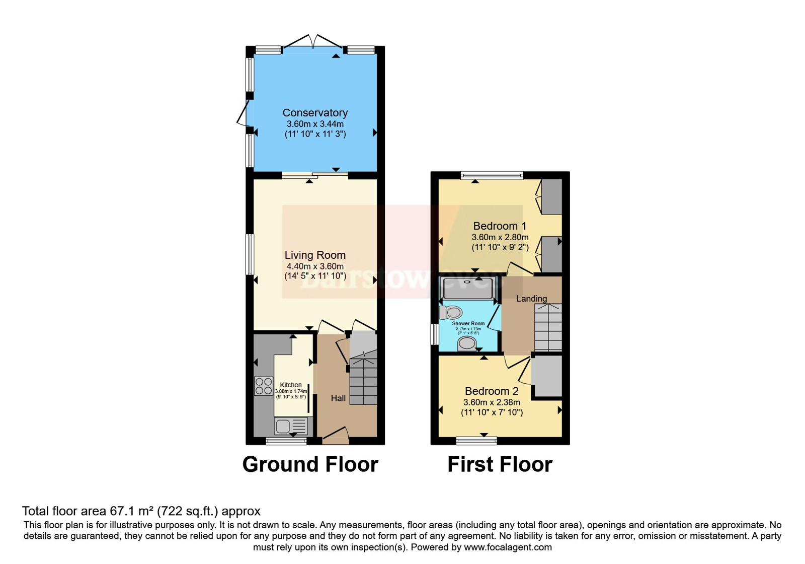 19, Lawrence Avenue, Nottingham floorplan