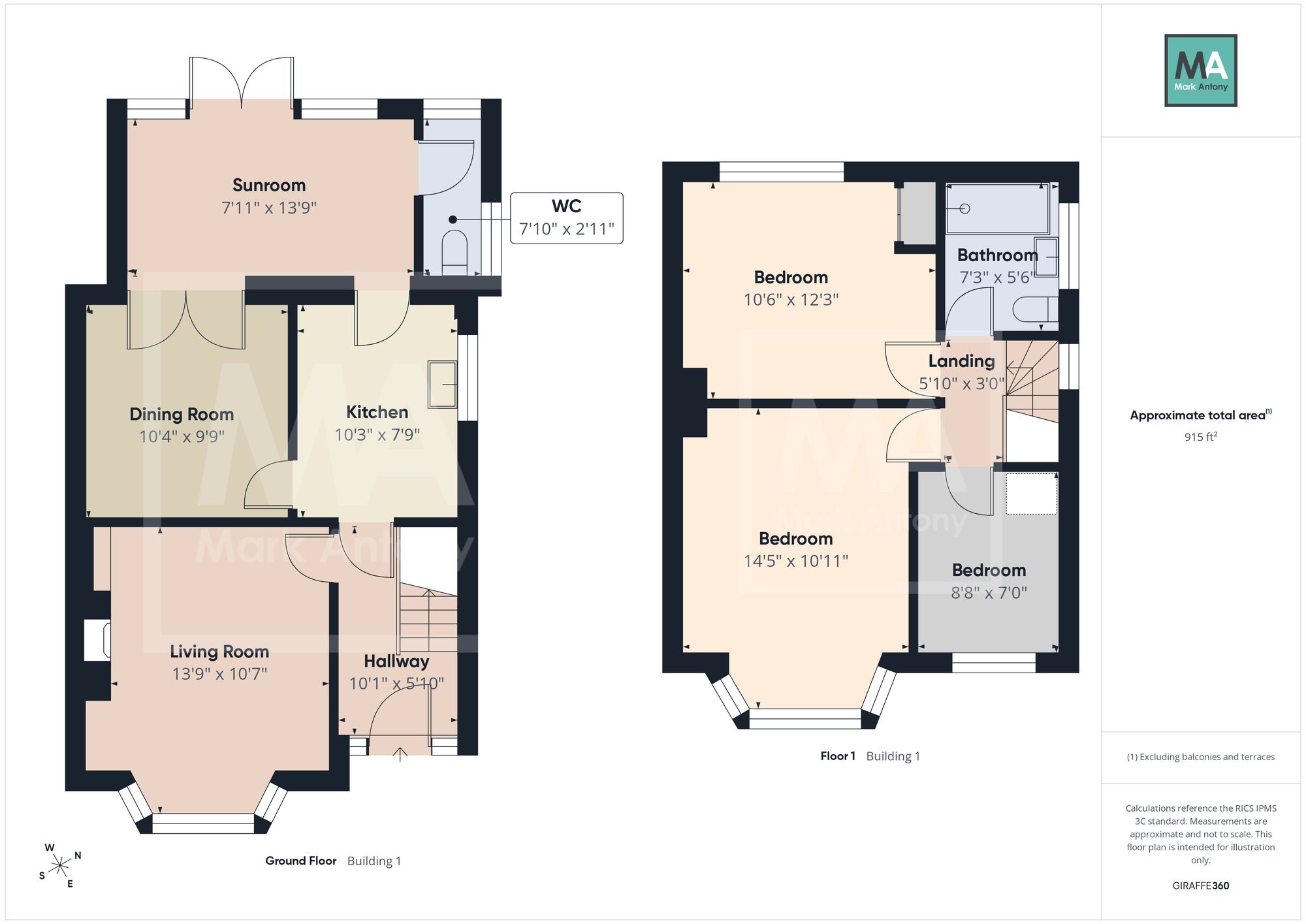 11 Buckingham Drive, Warrington floorplan