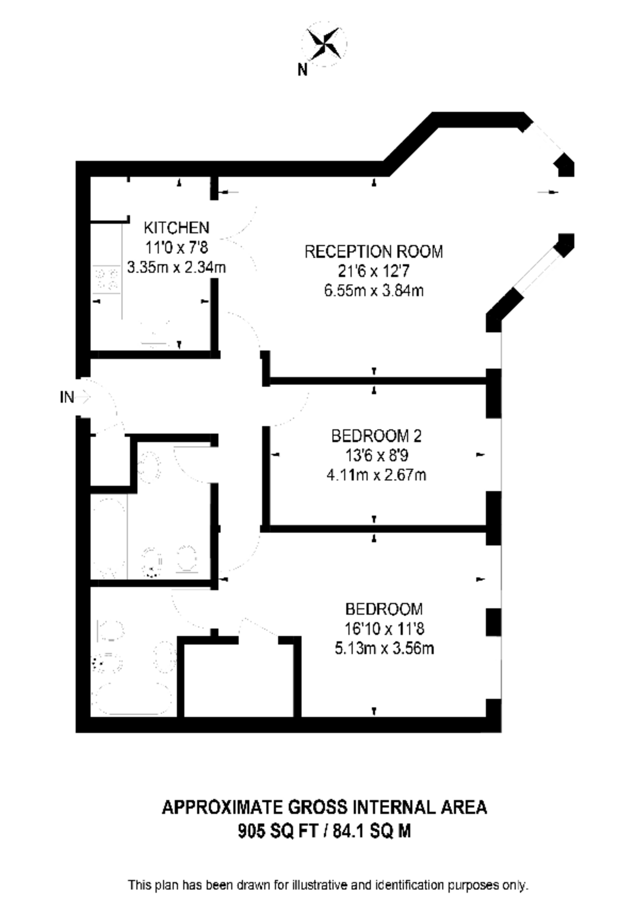 Horseshoe Lane East, Merrow floorplan