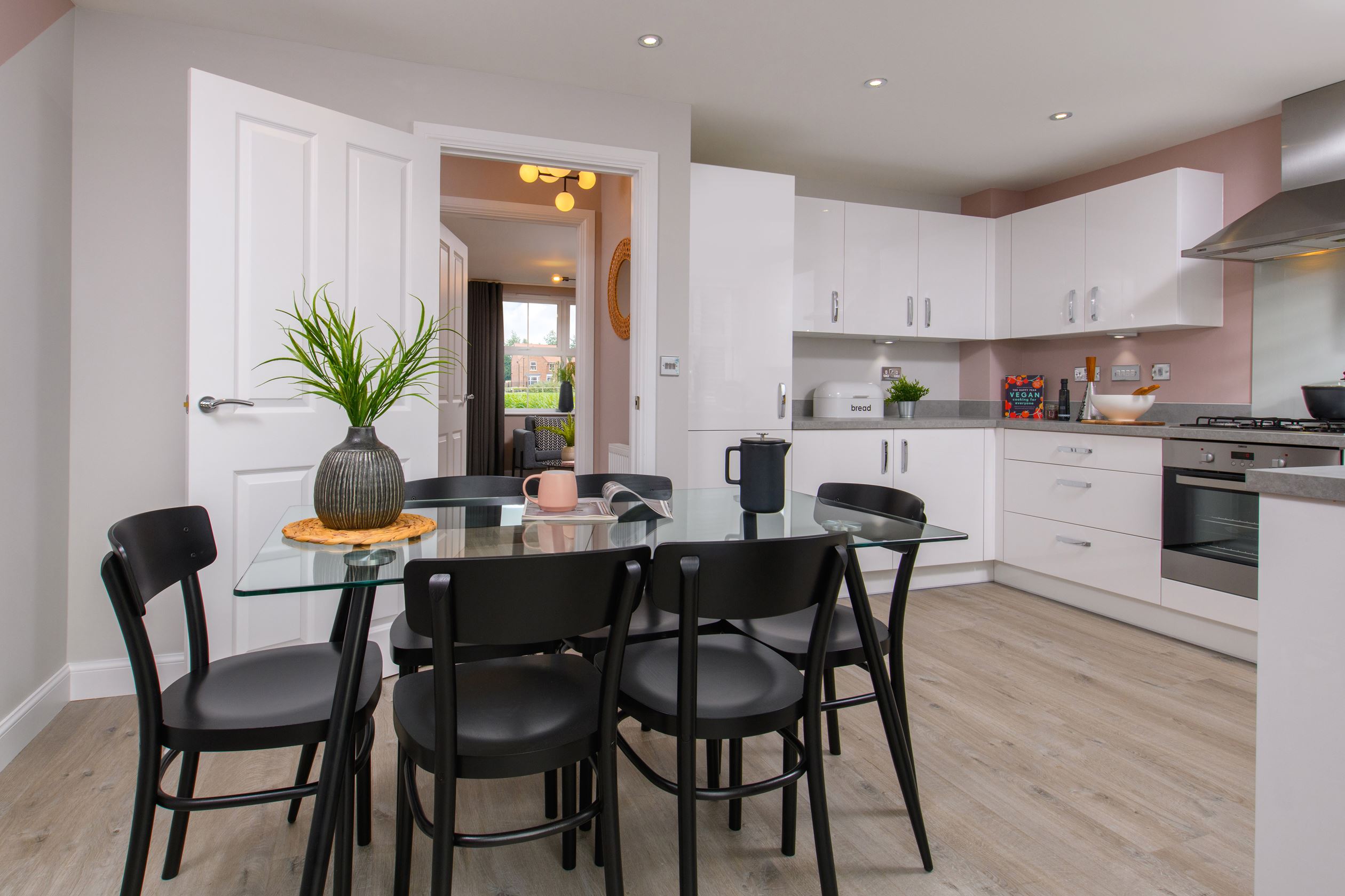 Property 3 of 8. Dining Area In The Kitchen Of The Archford Show Home