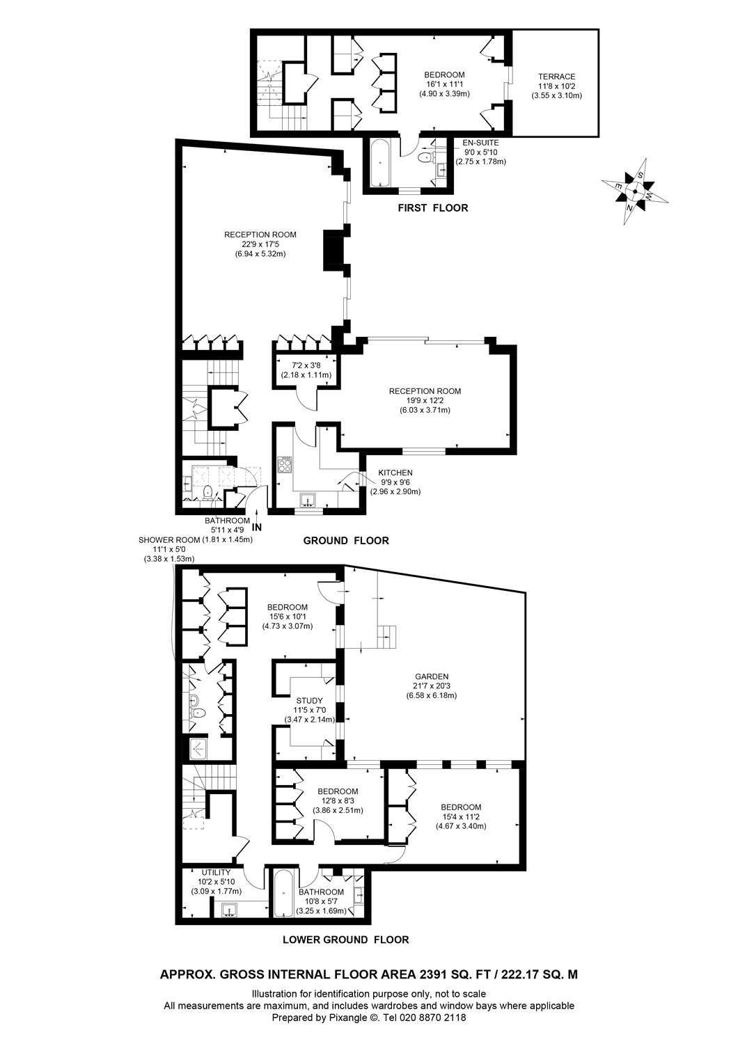 4 Bedrooms Mews house to rent in Warriner Gardens, London SW11