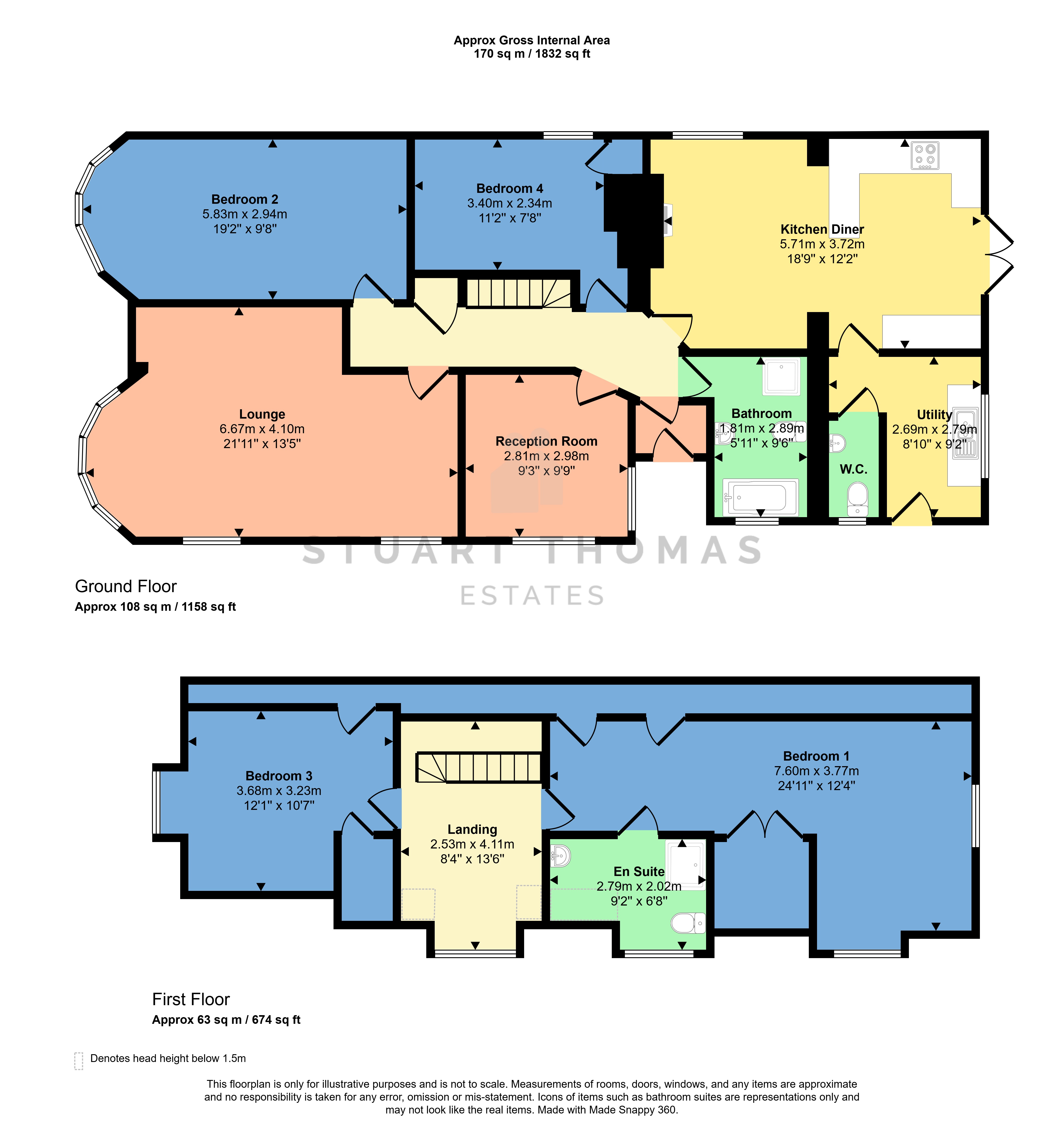9, Scrub Lane, Hadleigh floorplan