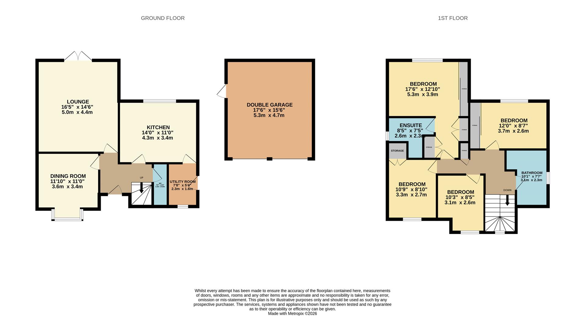 6, Goodhew Close, Kettering floorplan