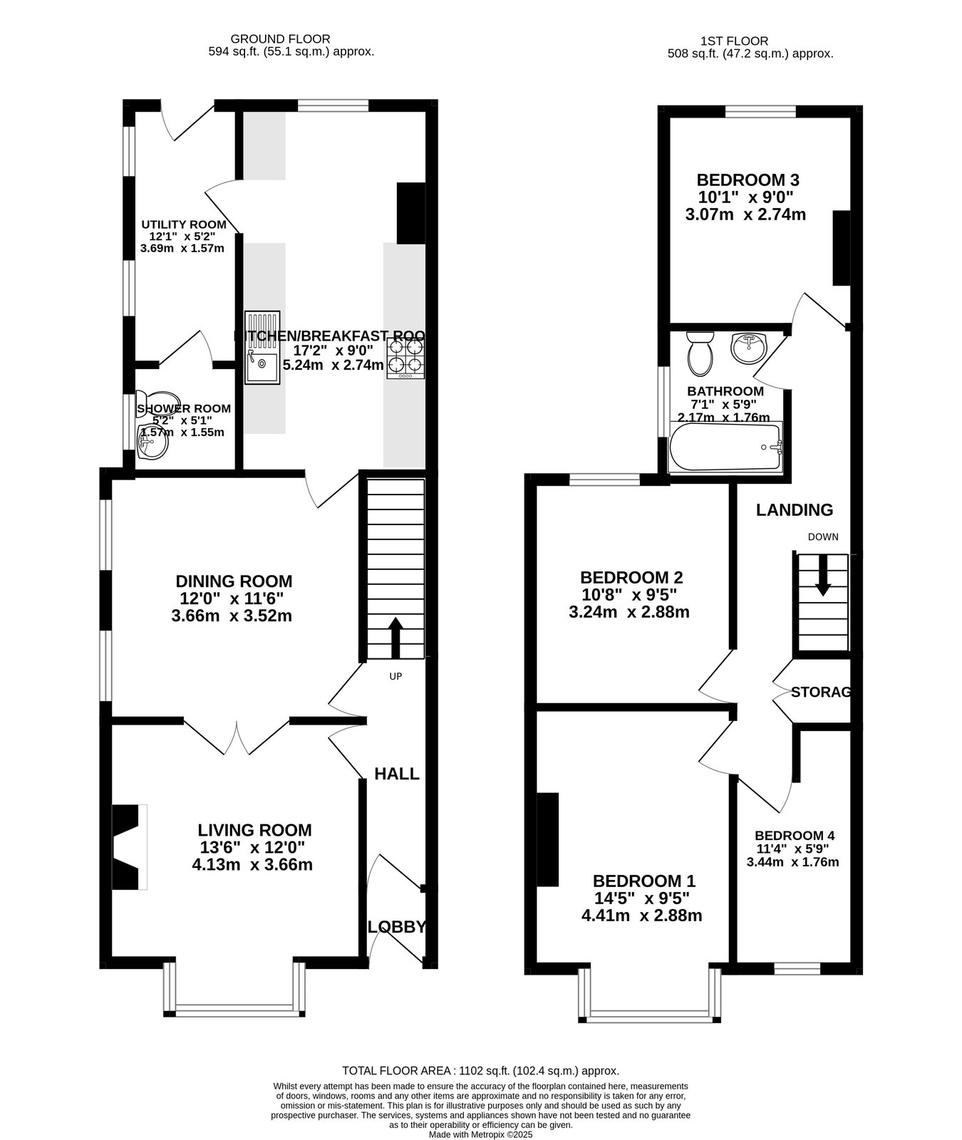 6, Wyndham Road, Abergavenny floorplan