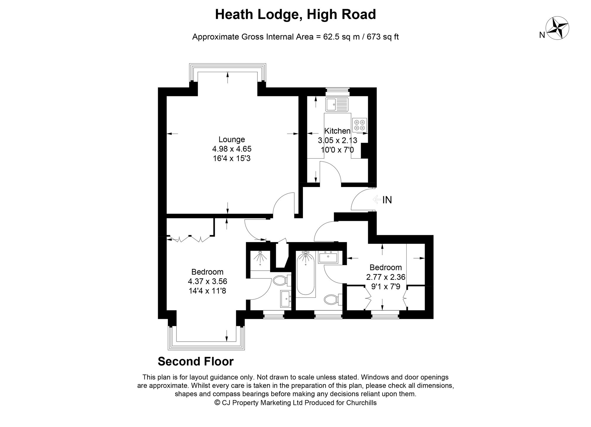 24 Heath Lodge High Road, Bushey Heath floorplan
