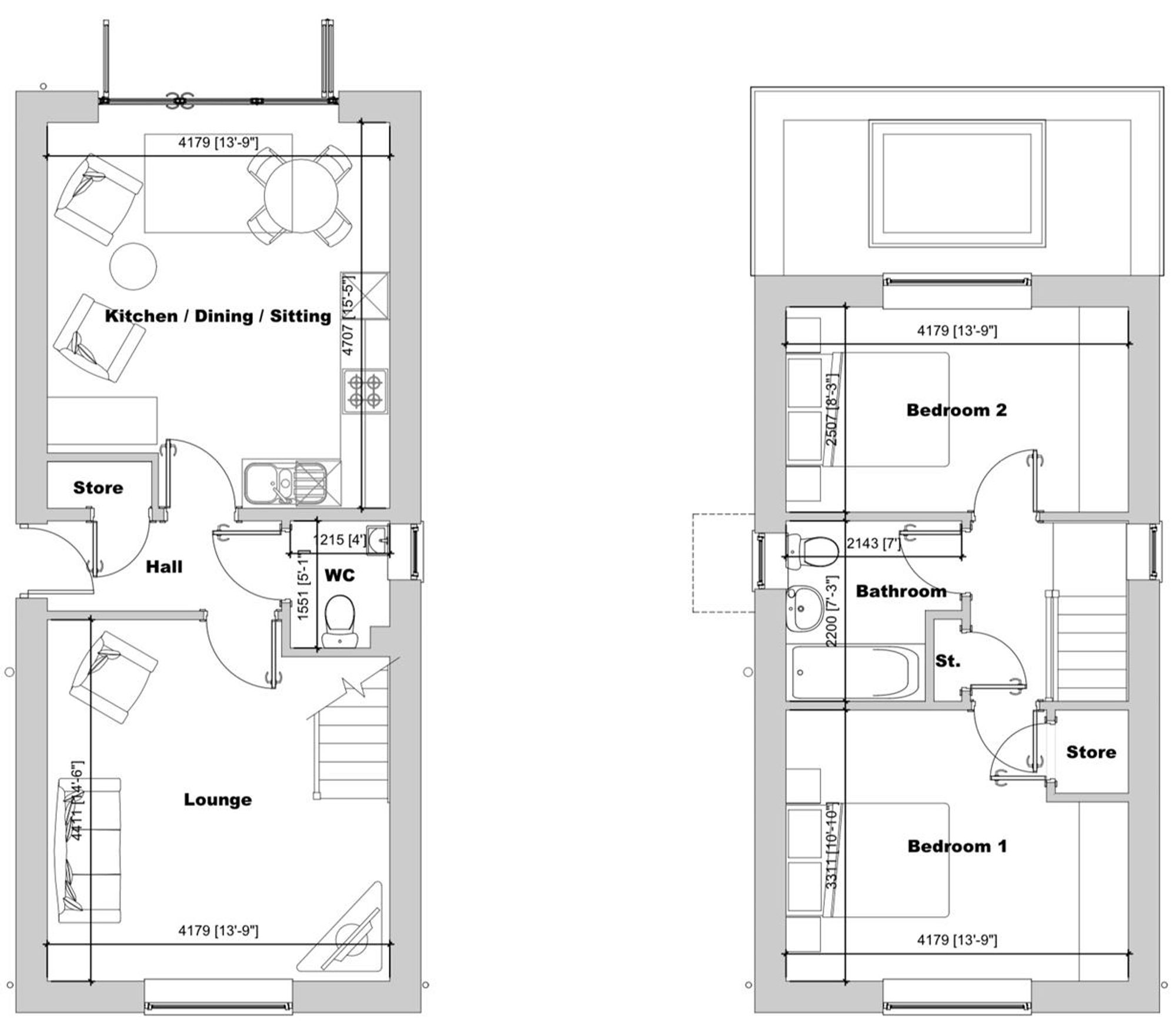 42 Astbury Lane Ends, Congleton floorplan